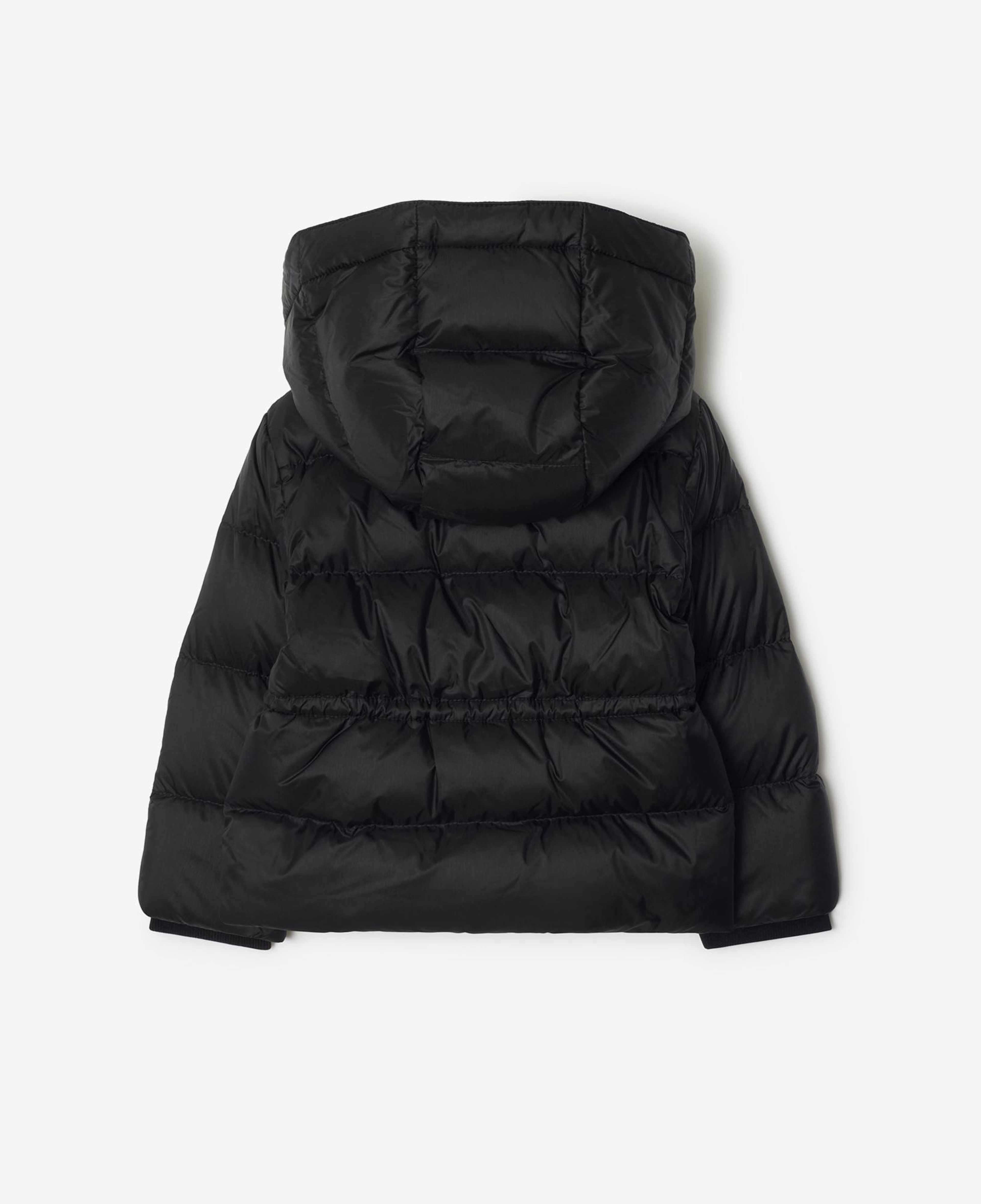 Burberry Agnes Nylon Puffer Çocuk Siyah Mont