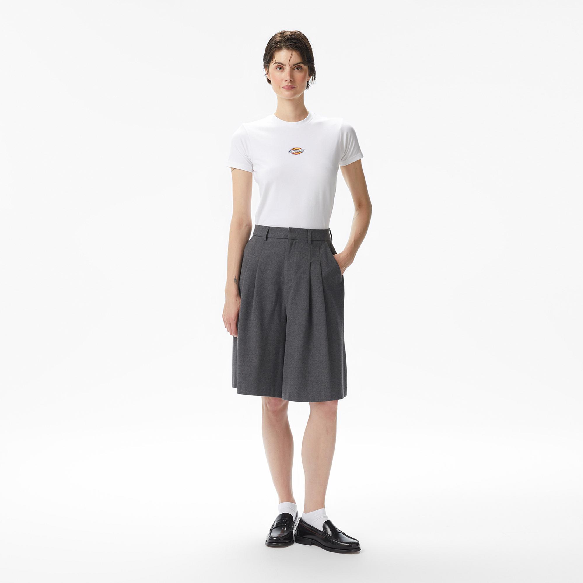 Dickies Maple Valley Kadın Beyaz T-Shirt