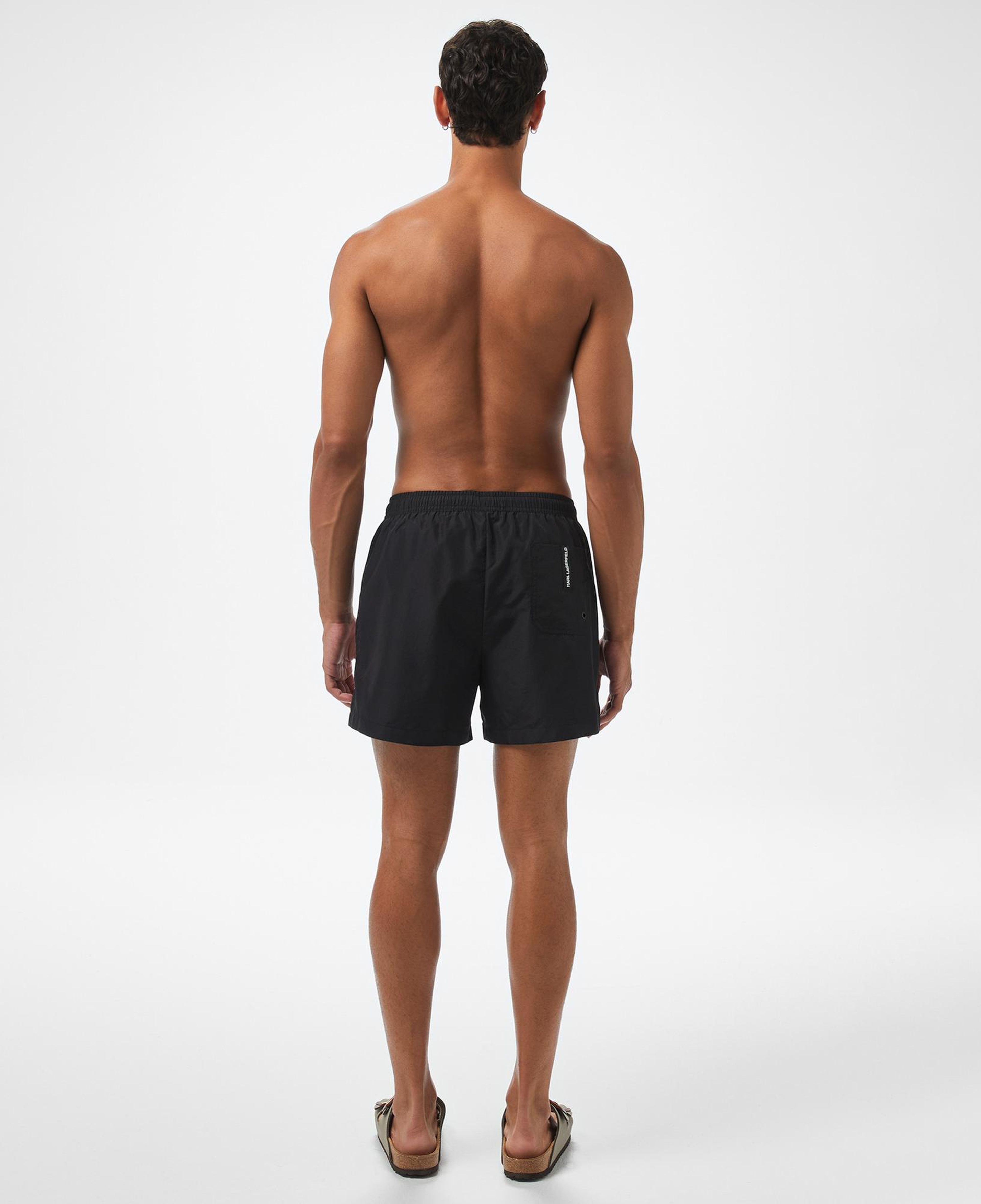 Karl Lagerfeld Erkek Siyah Mayo Şort