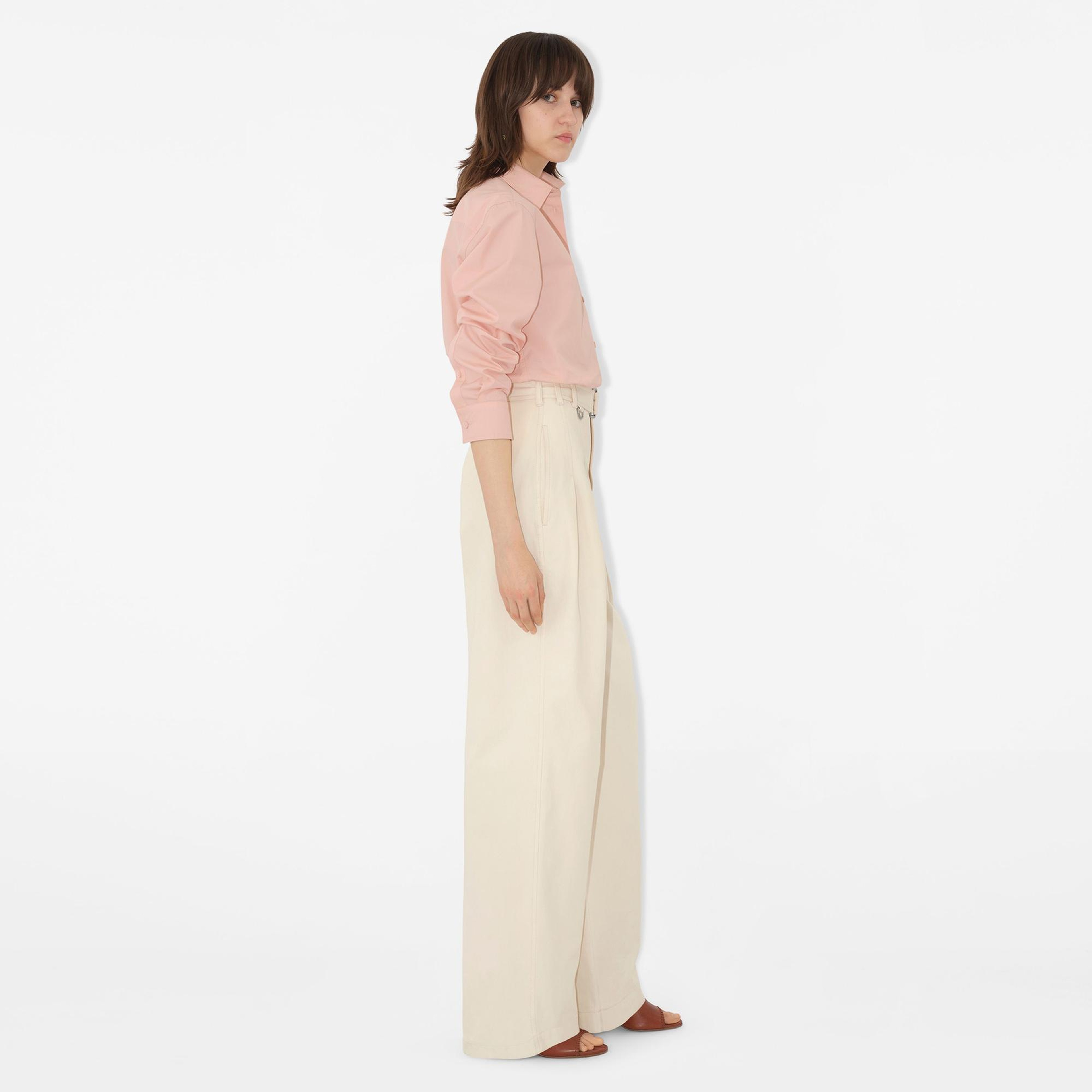 Burberry Kadın Pembe Gömlek