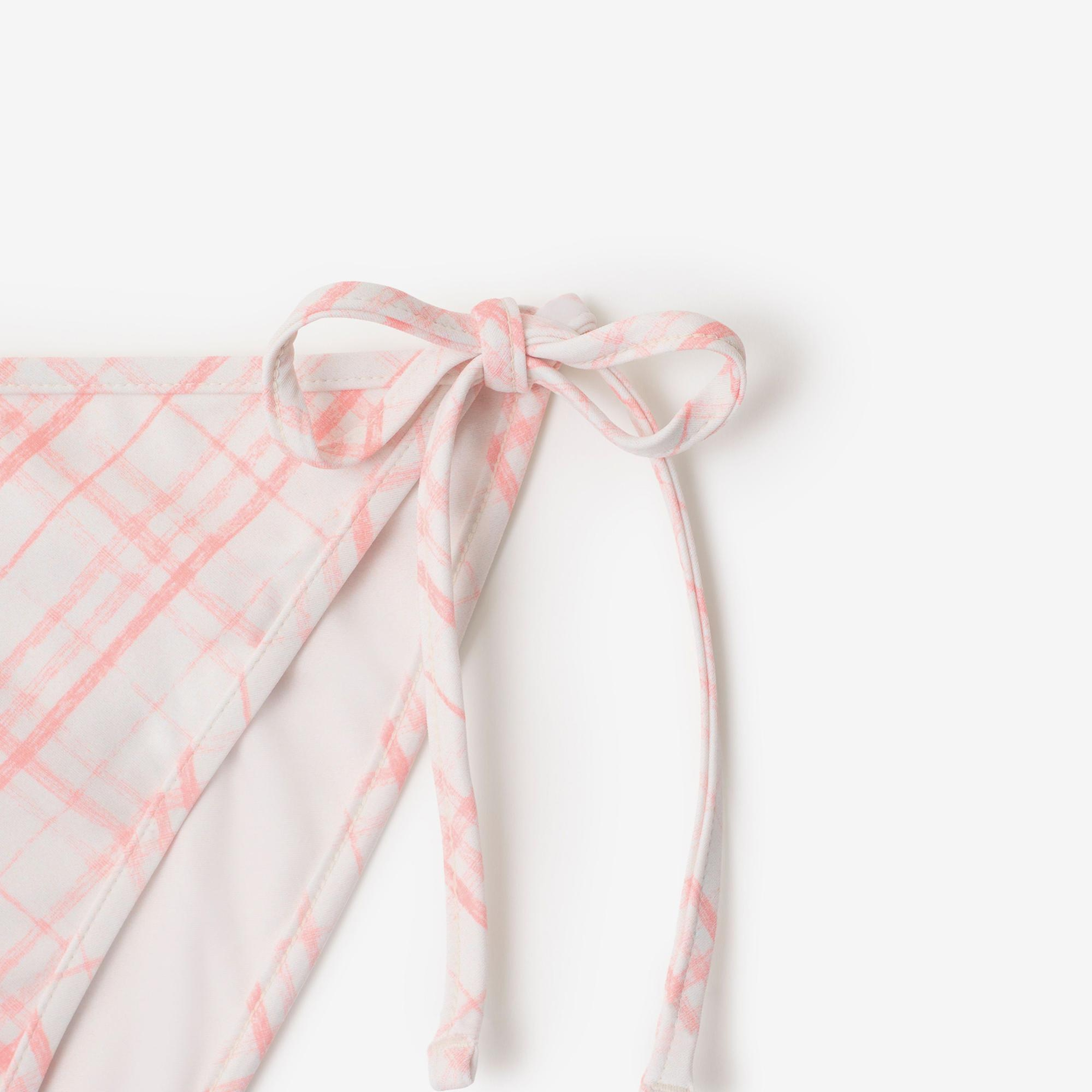 Burberry Check Kadın Pembe Bikini Altı