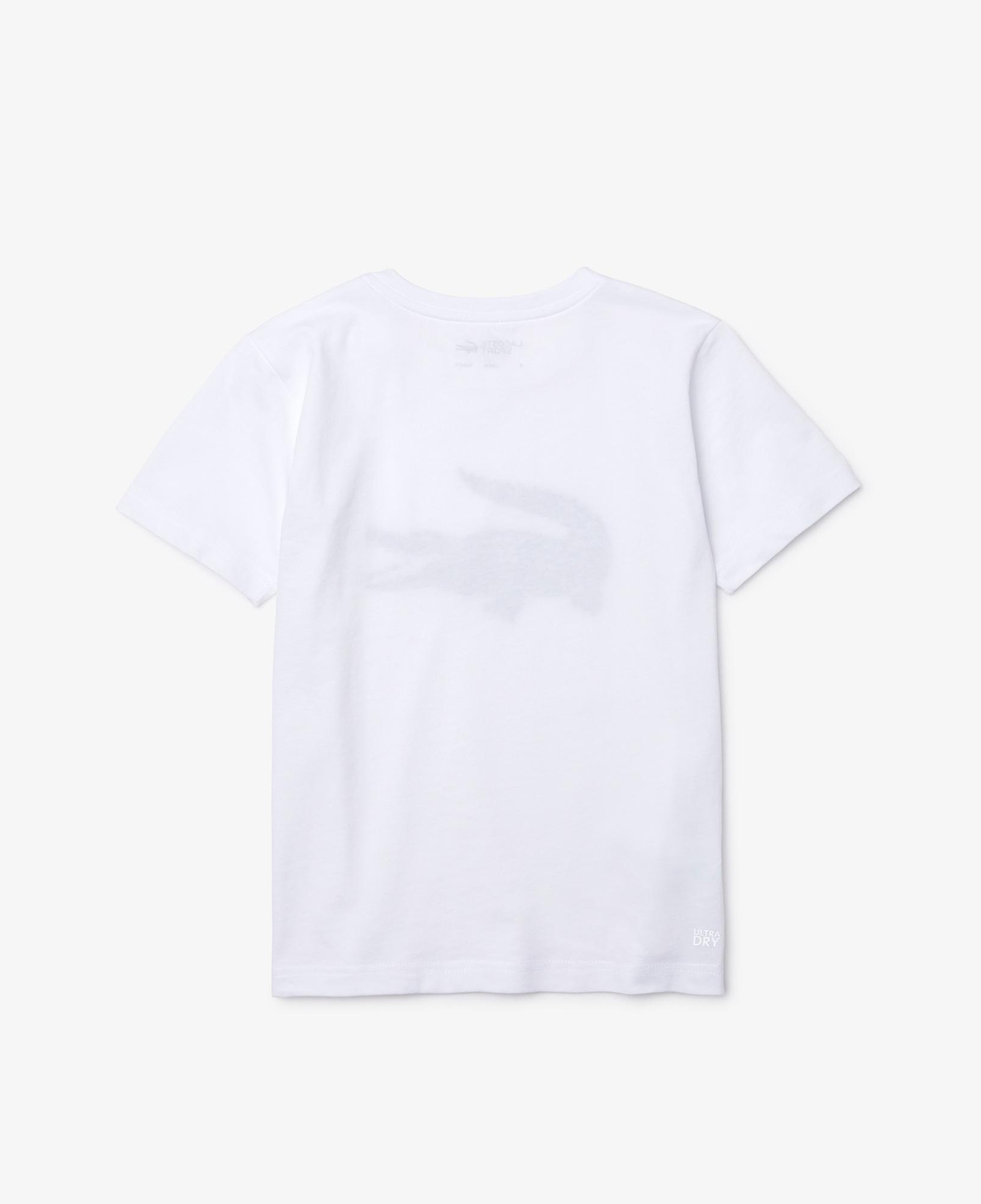 Erkek Çocuk Baskılı Beyaz T-Shirt