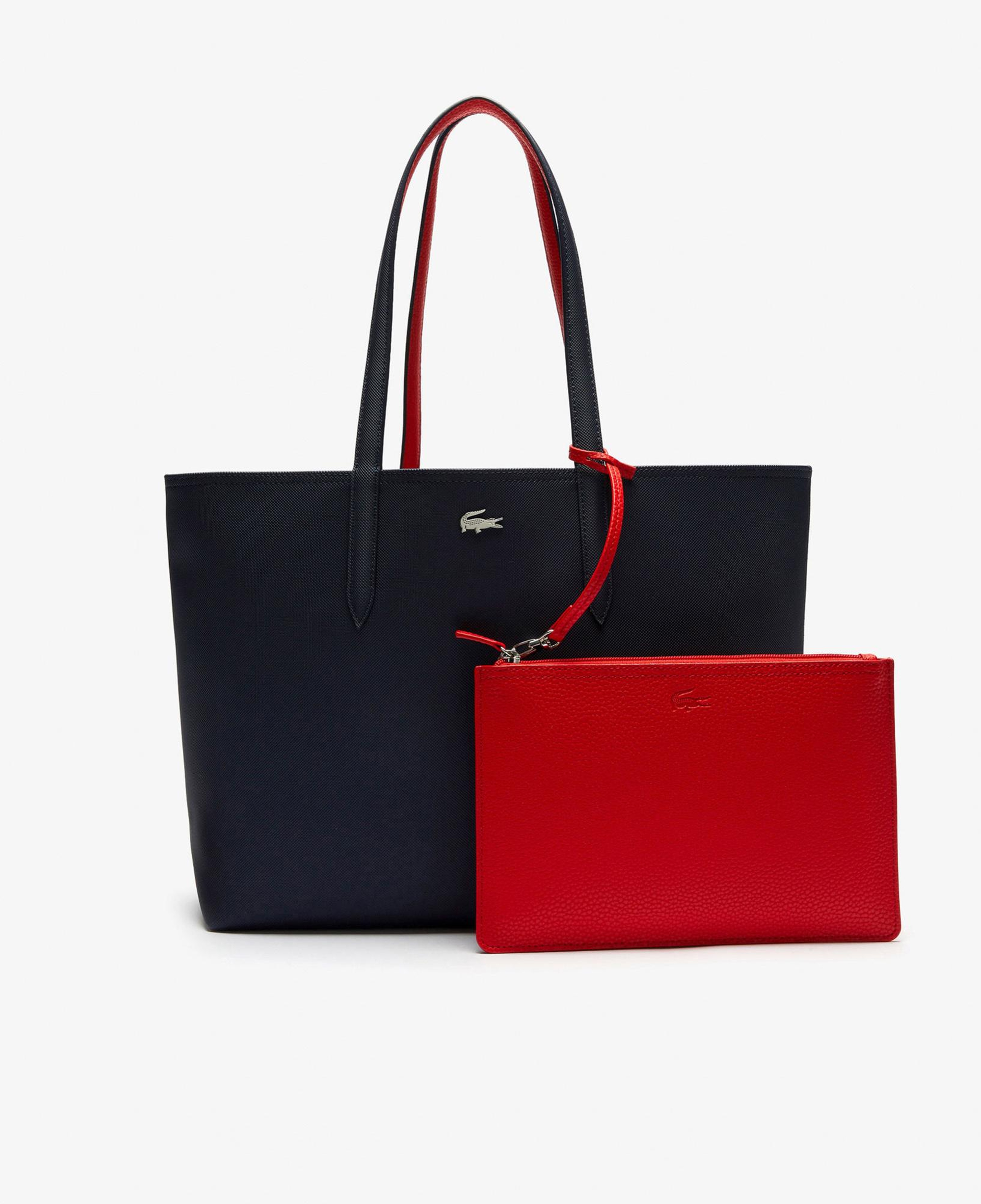 Lacoste Anna Kadın Çift Taraflı Lacivert Omuz Çantası