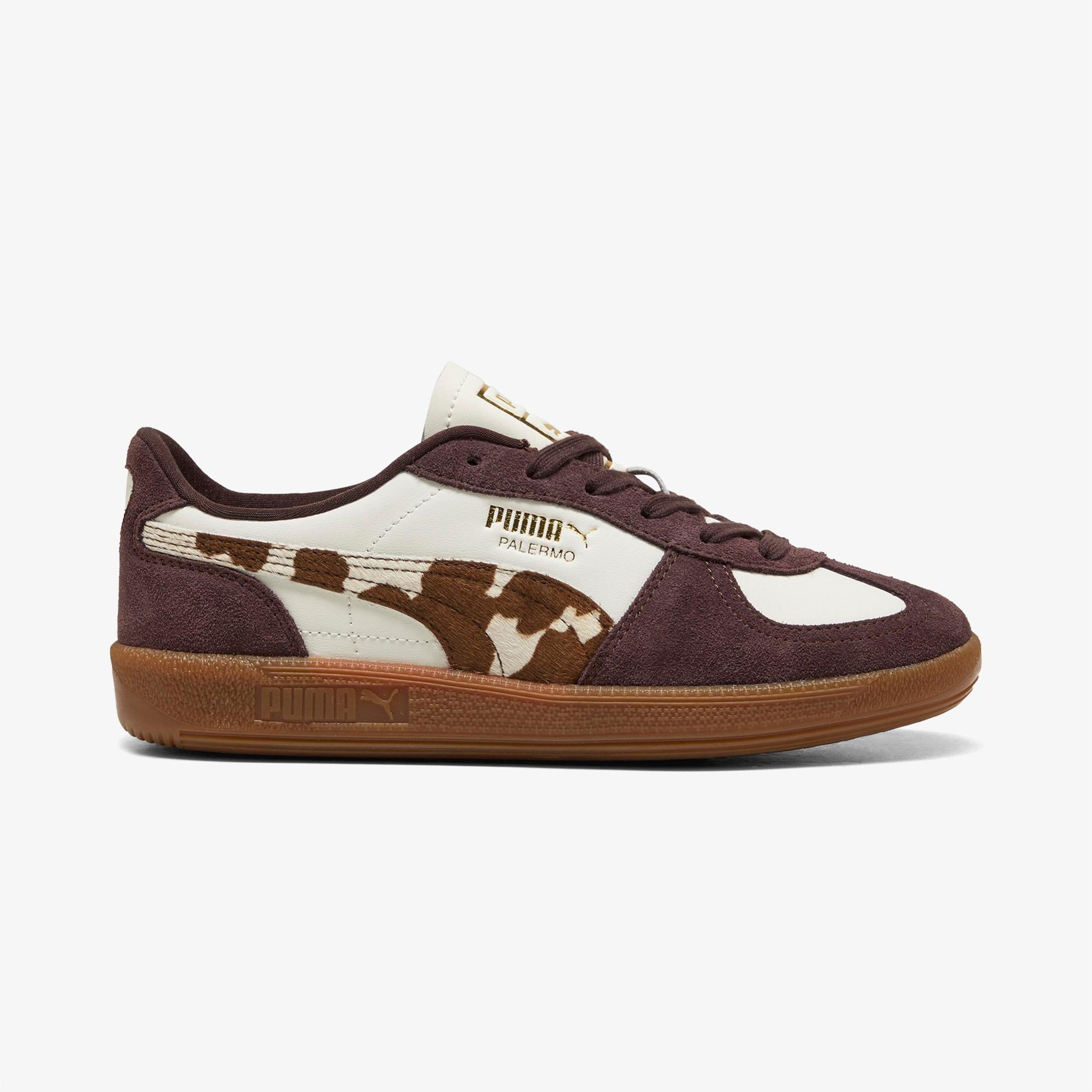 Puma Palermo Cow Kadın Kahverengi Spor Ayakkabı