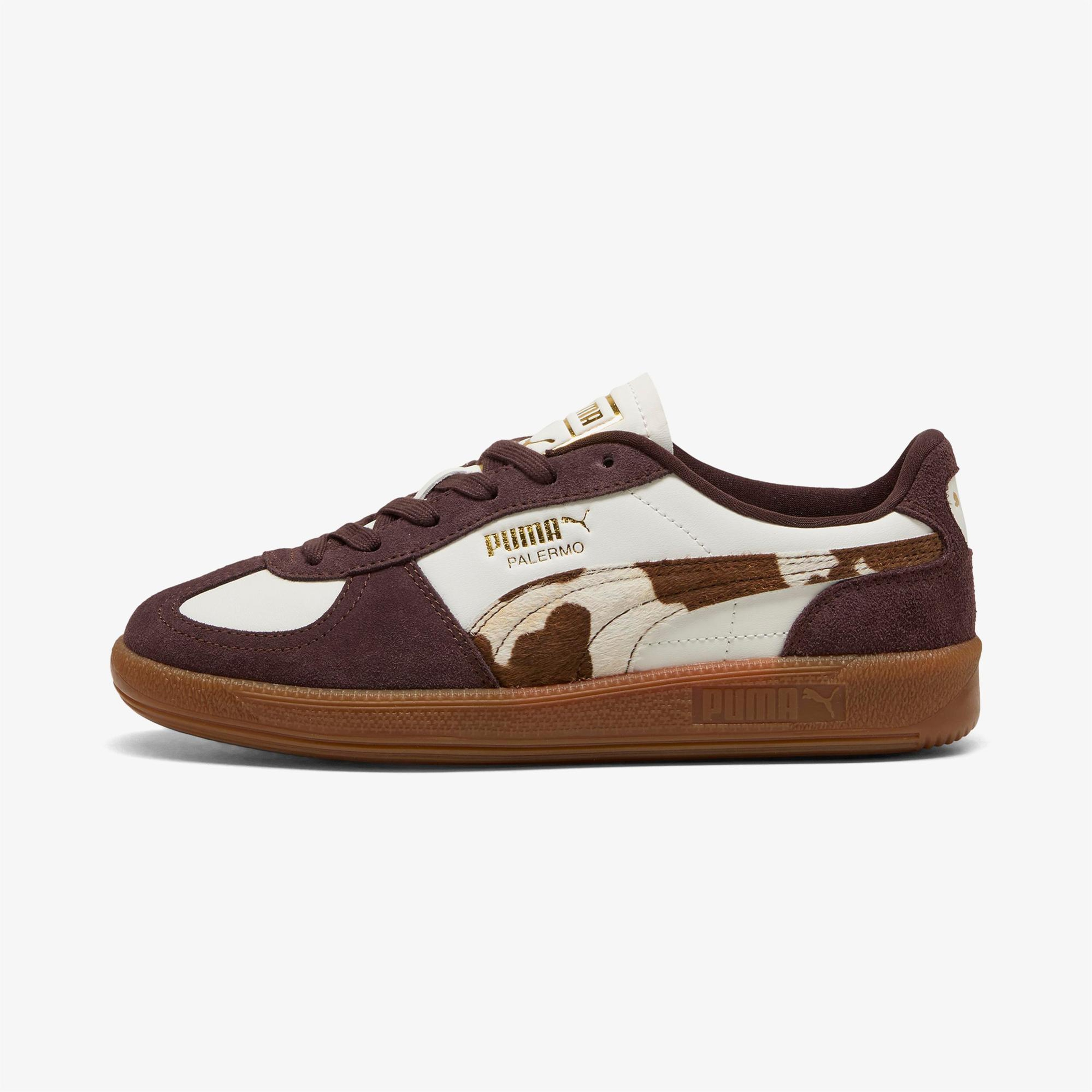 Puma Palermo Cow Kadın Kahverengi Spor Ayakkabı