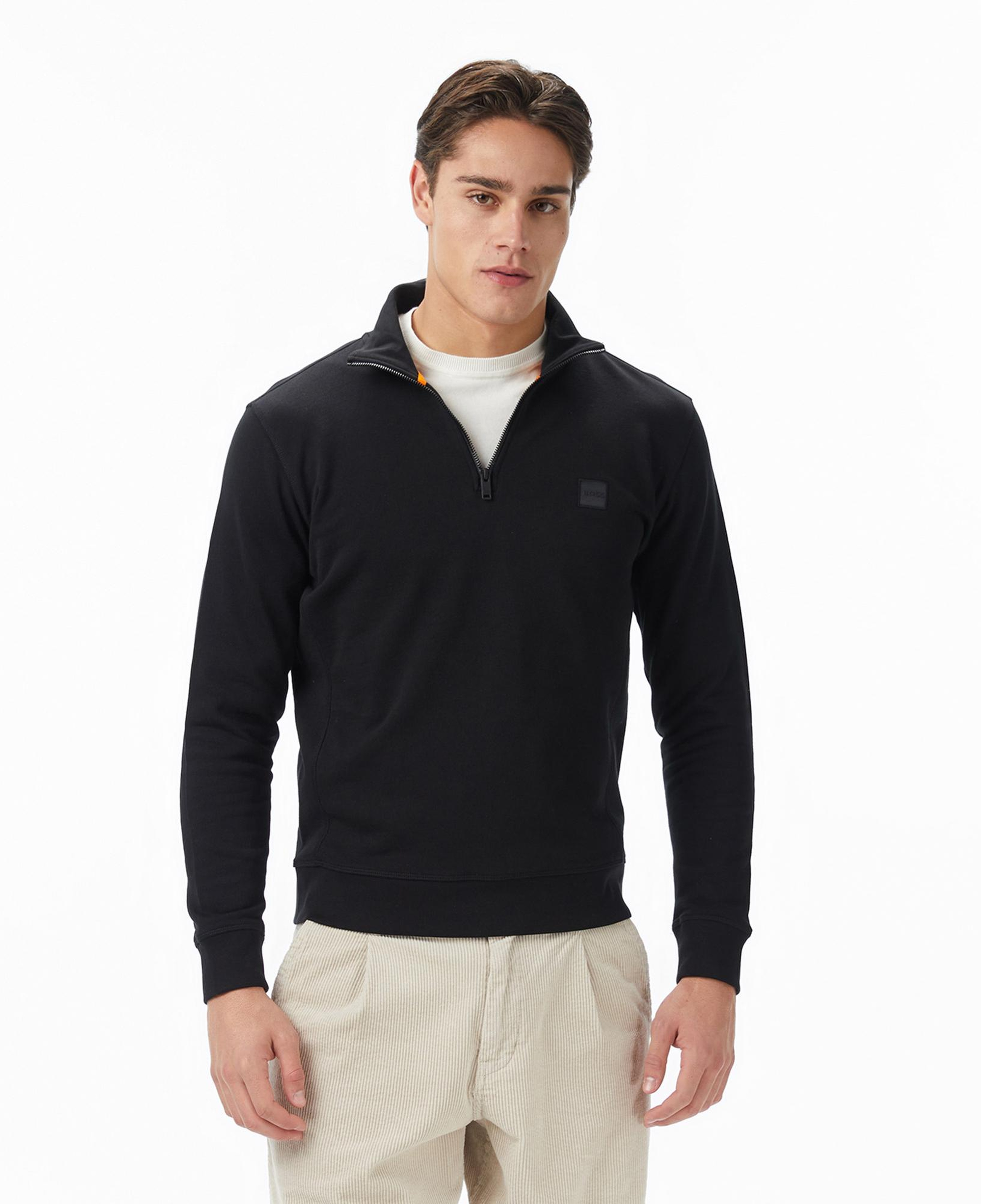 Boss Zetrust Erkek Siyah Sweatshirt