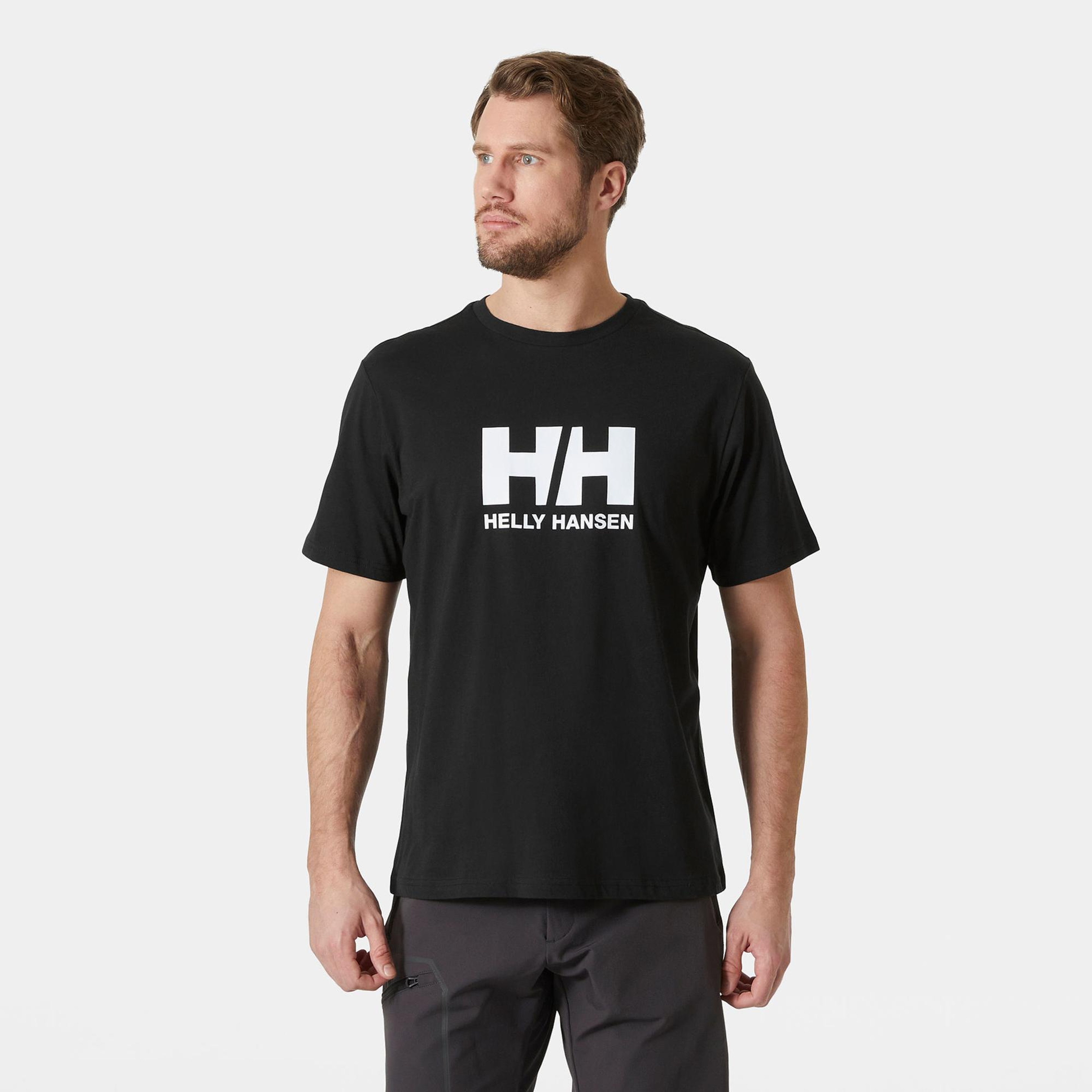 Helly Hansen Hh Logo 3.0  Erkek Siyah T-shirt