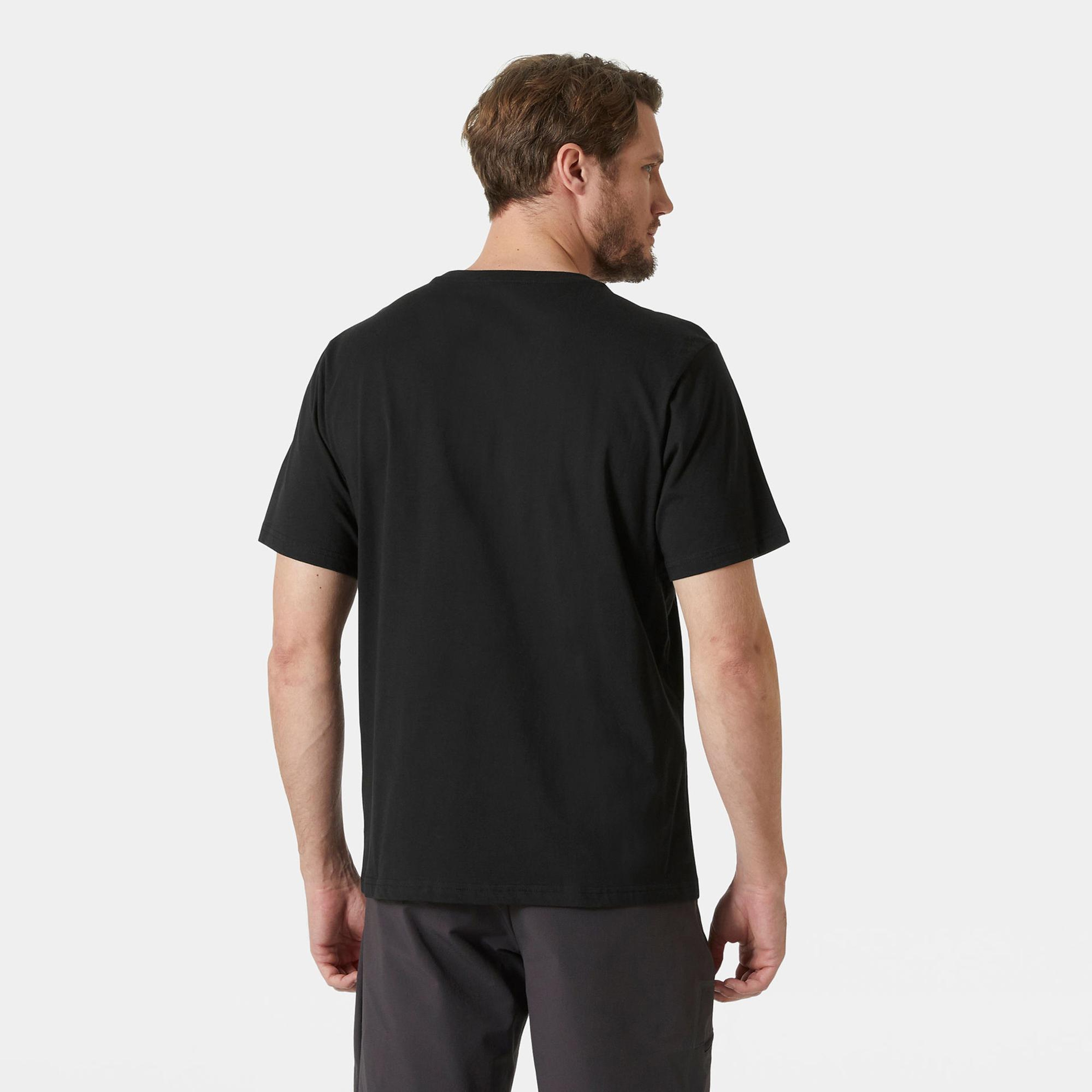 Helly Hansen Hh Logo 3.0  Erkek Siyah T-shirt