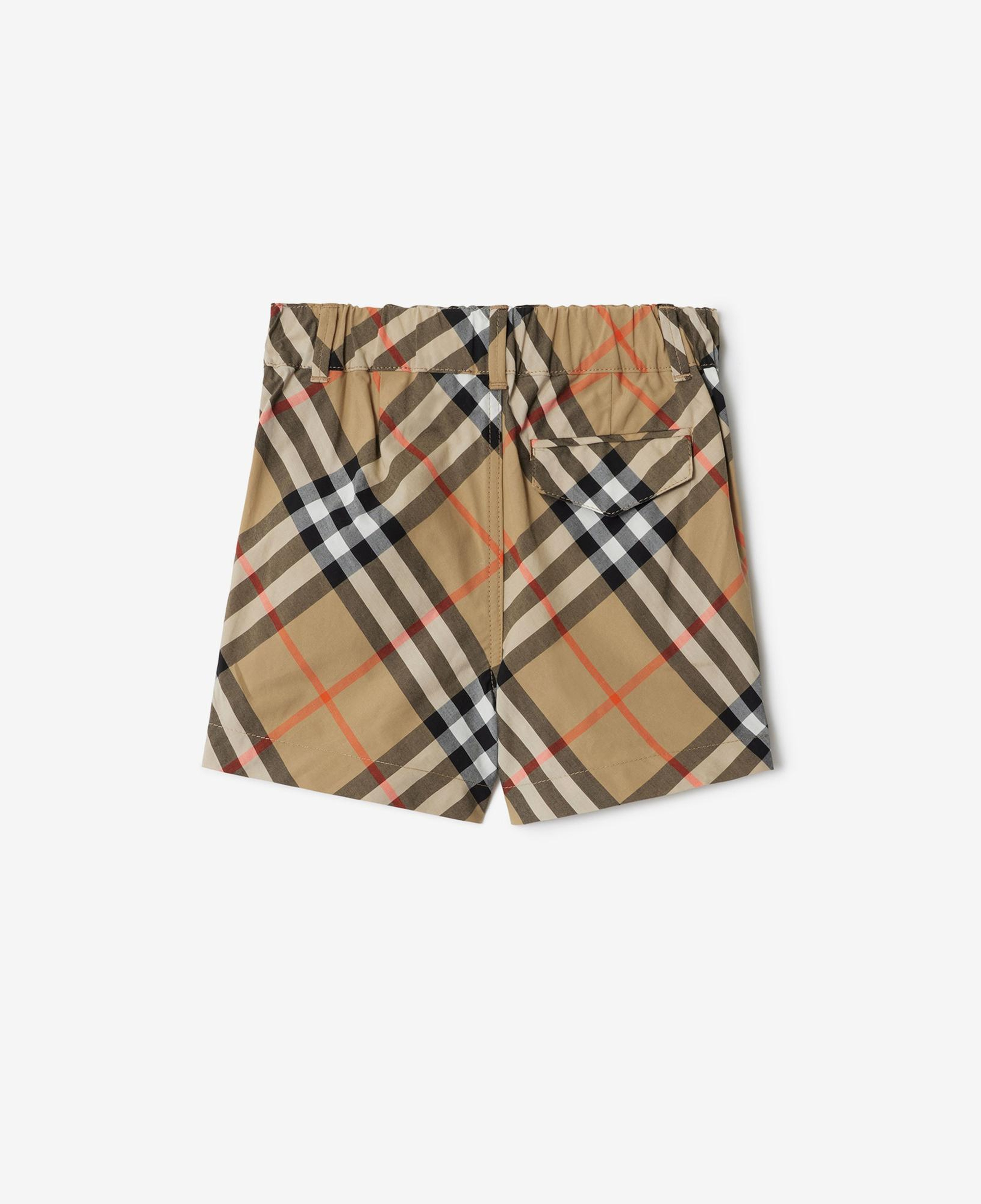 Burberry Check Pamuk Çocuk Bej Şort