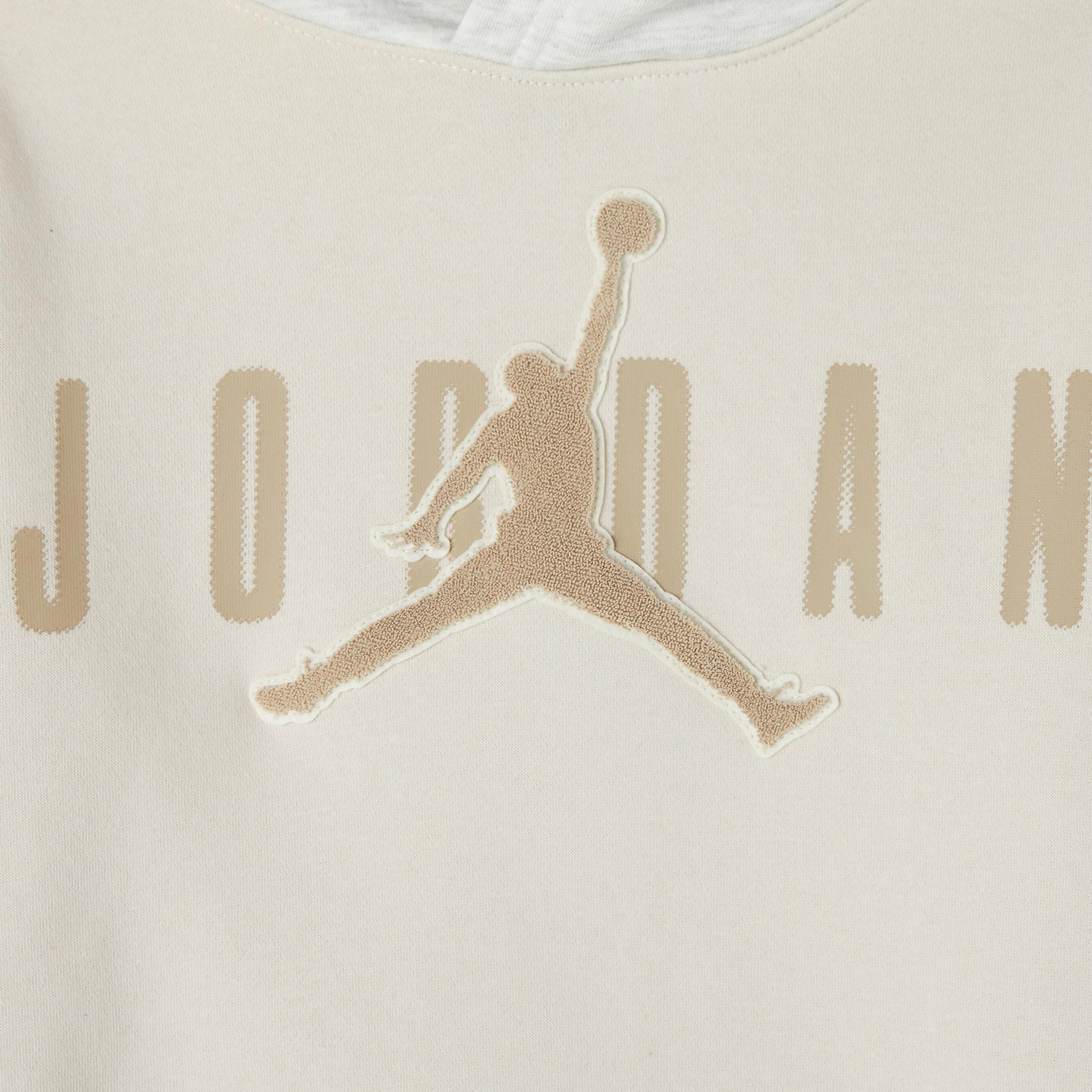 Jordan Future Flight Çocuk Krem Kapüşonlu Sweatshirt