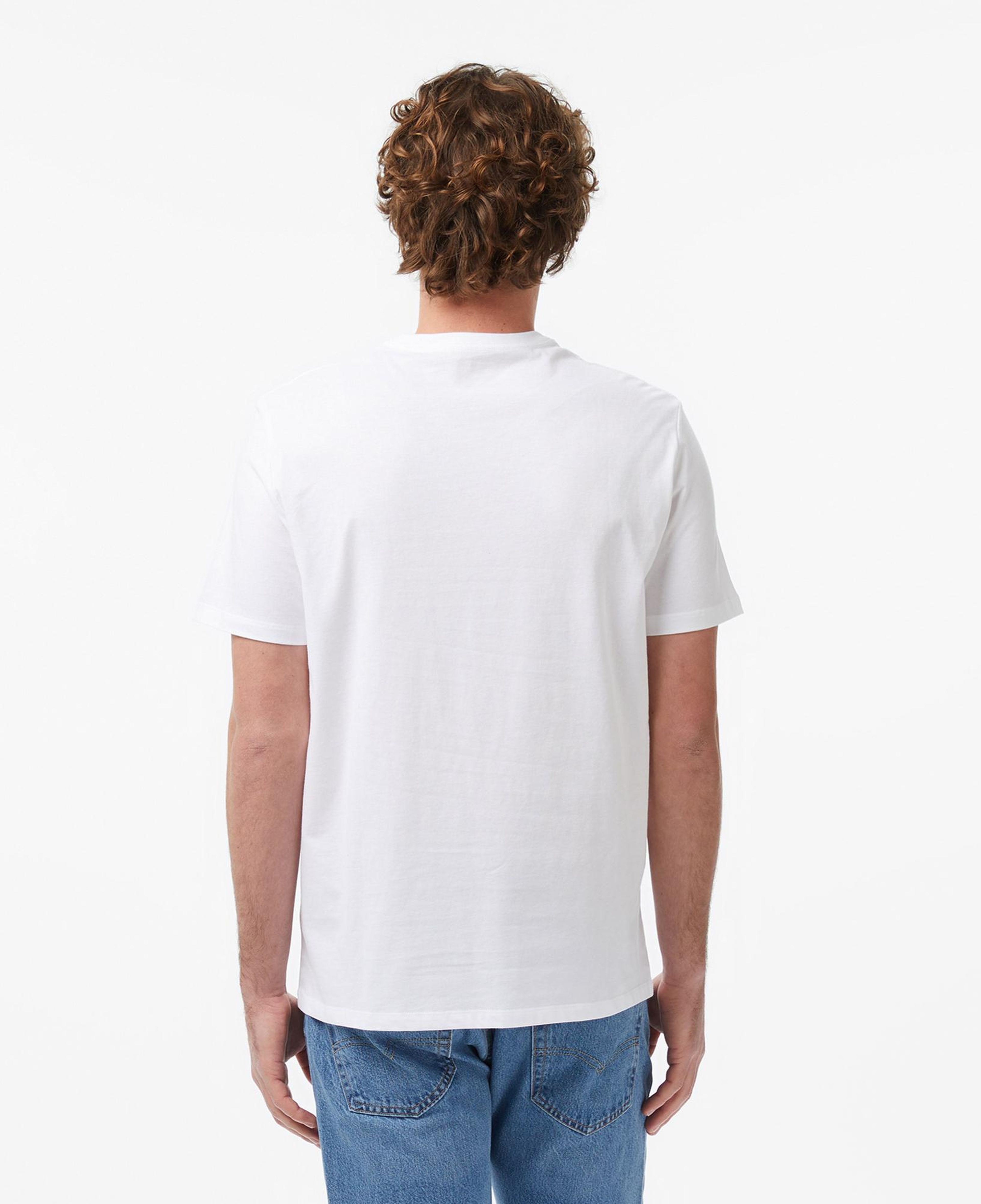 Calvin Klein 30S Micro Monologo Graphic Erkek Beyaz T-Shirt