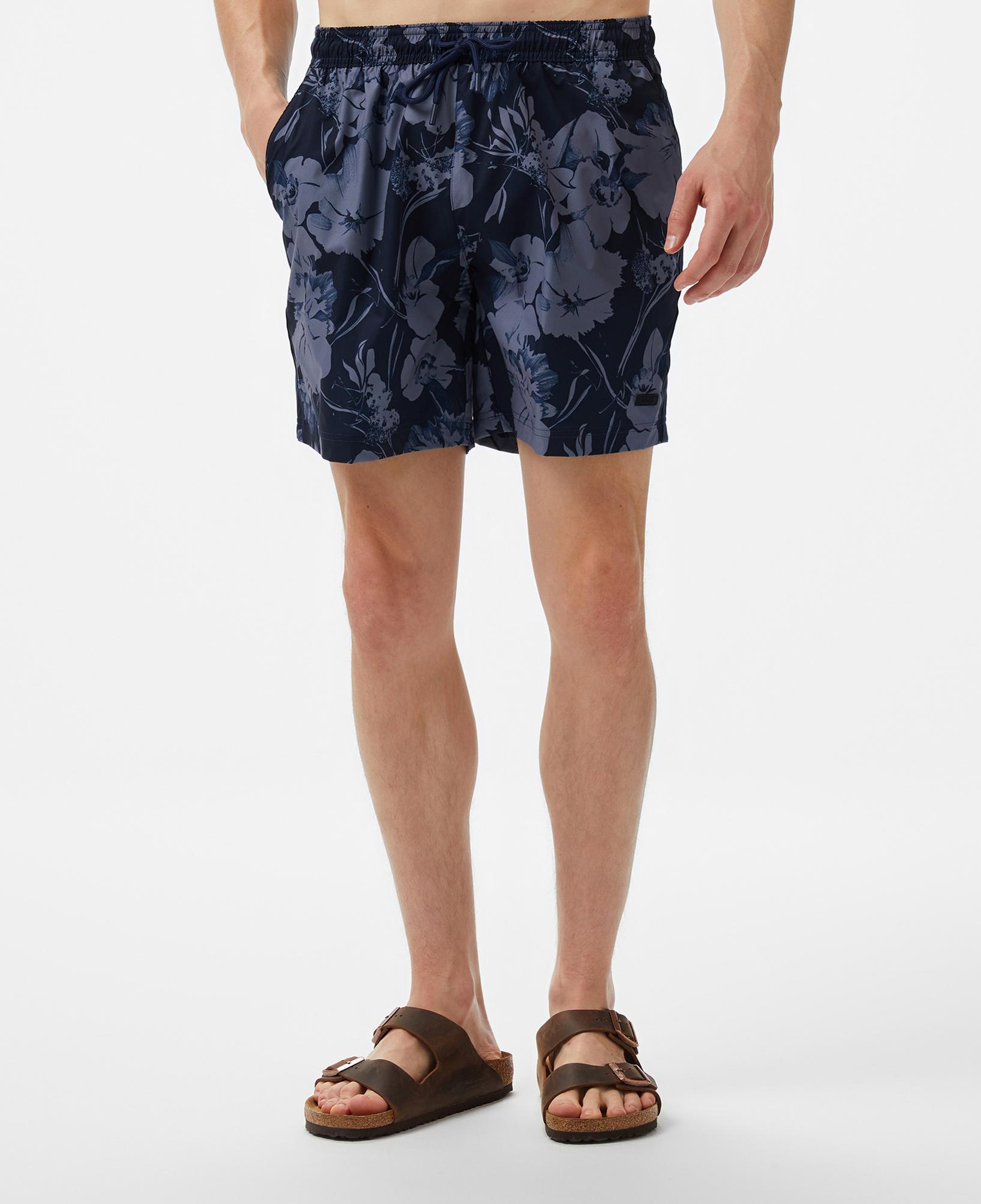 Boss Alain Erkek Lacivert Mayo Şort