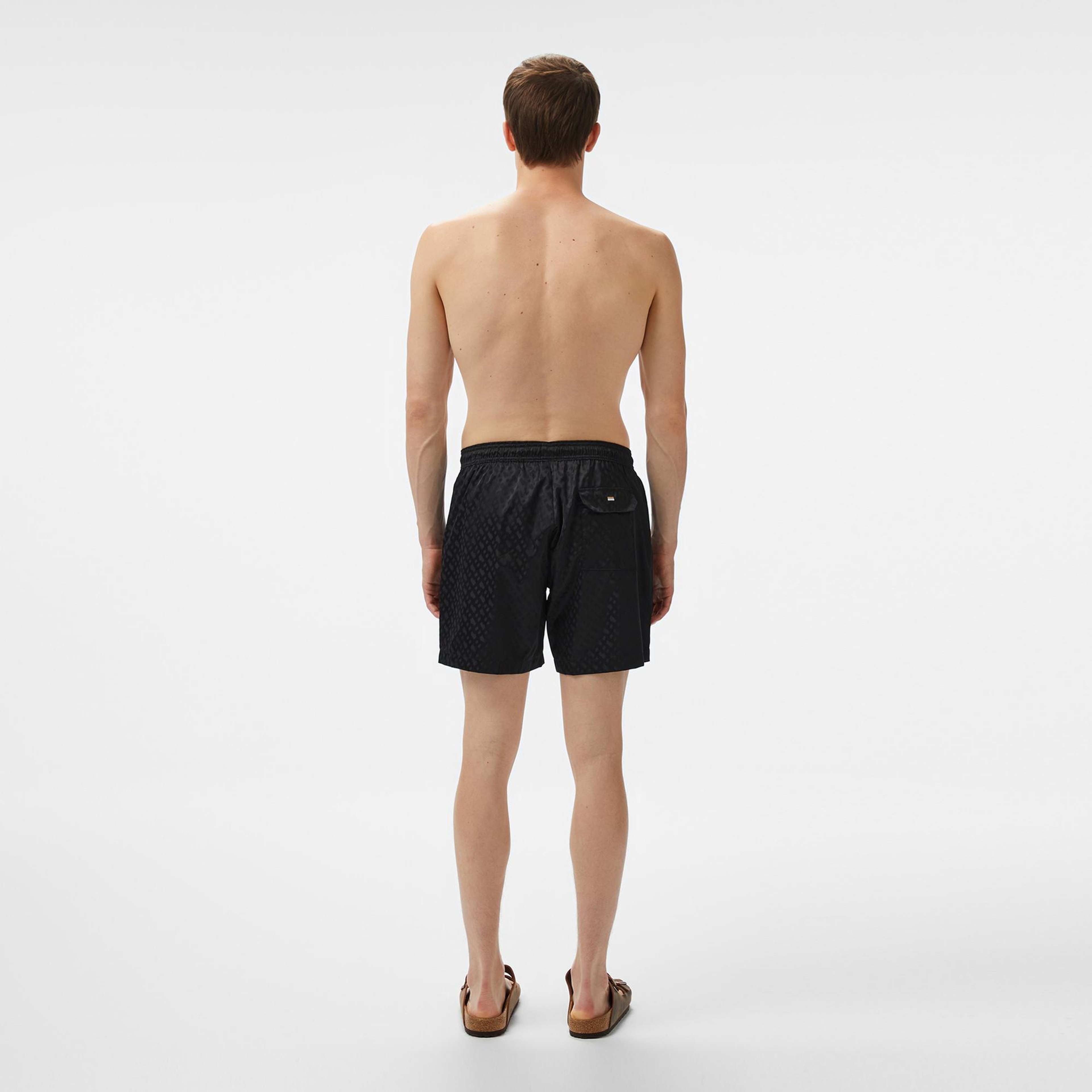 Boss Jacques Erkek Siyah Mayo Şort