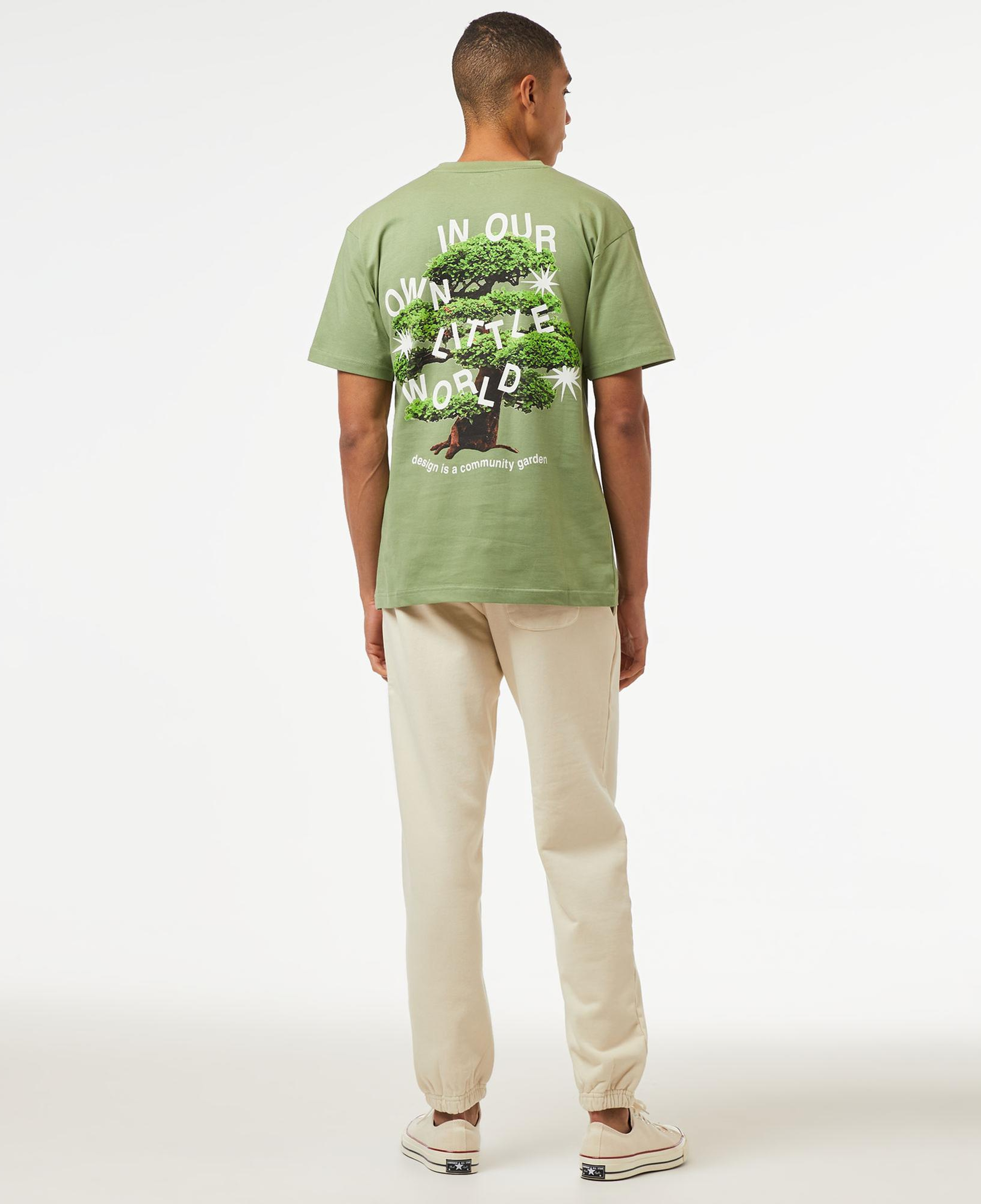 Market Vintage Wash Arc Erkek Krem Eşofman Altı