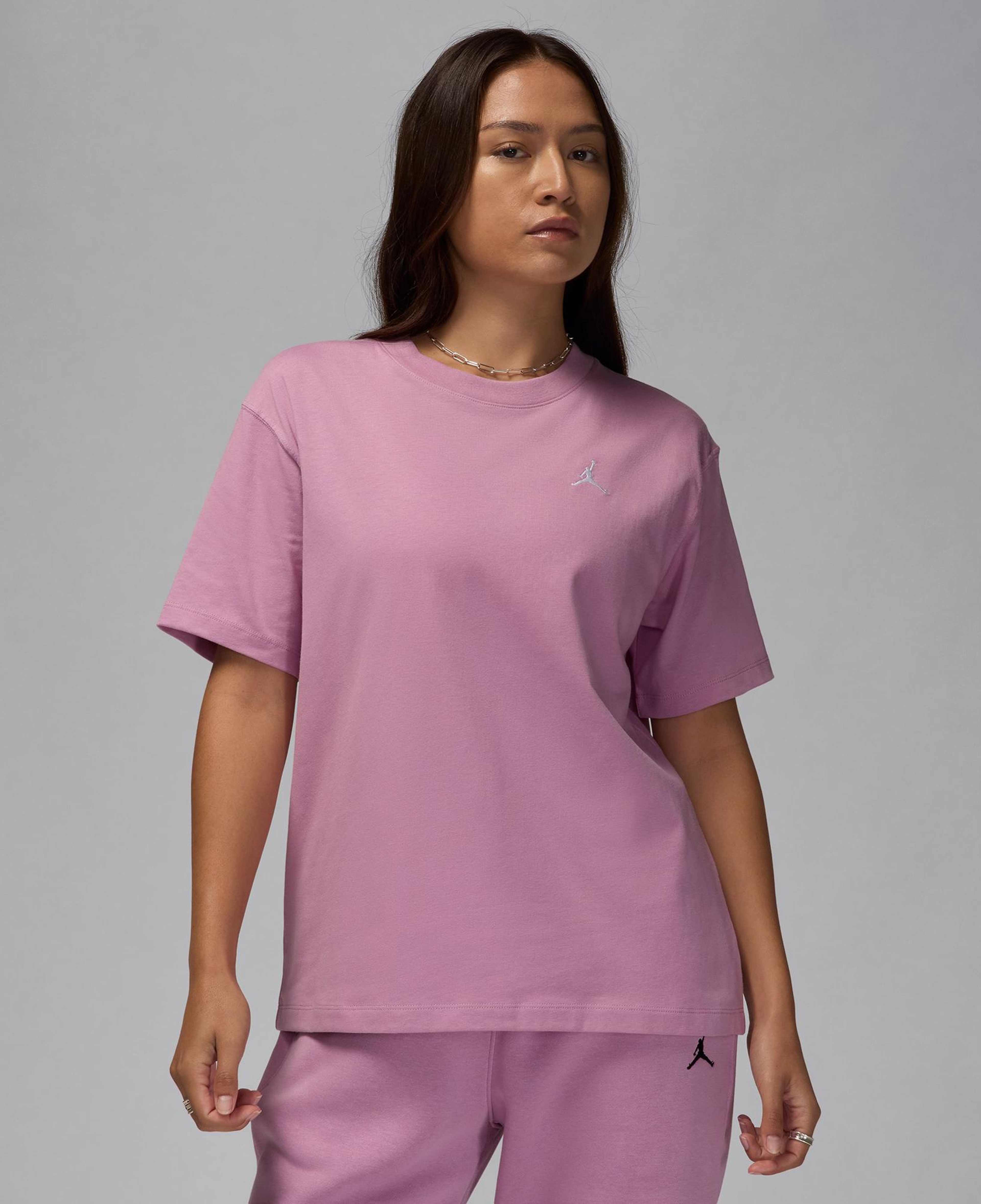 Jordan Essentials Kadın Mor T-Shirt