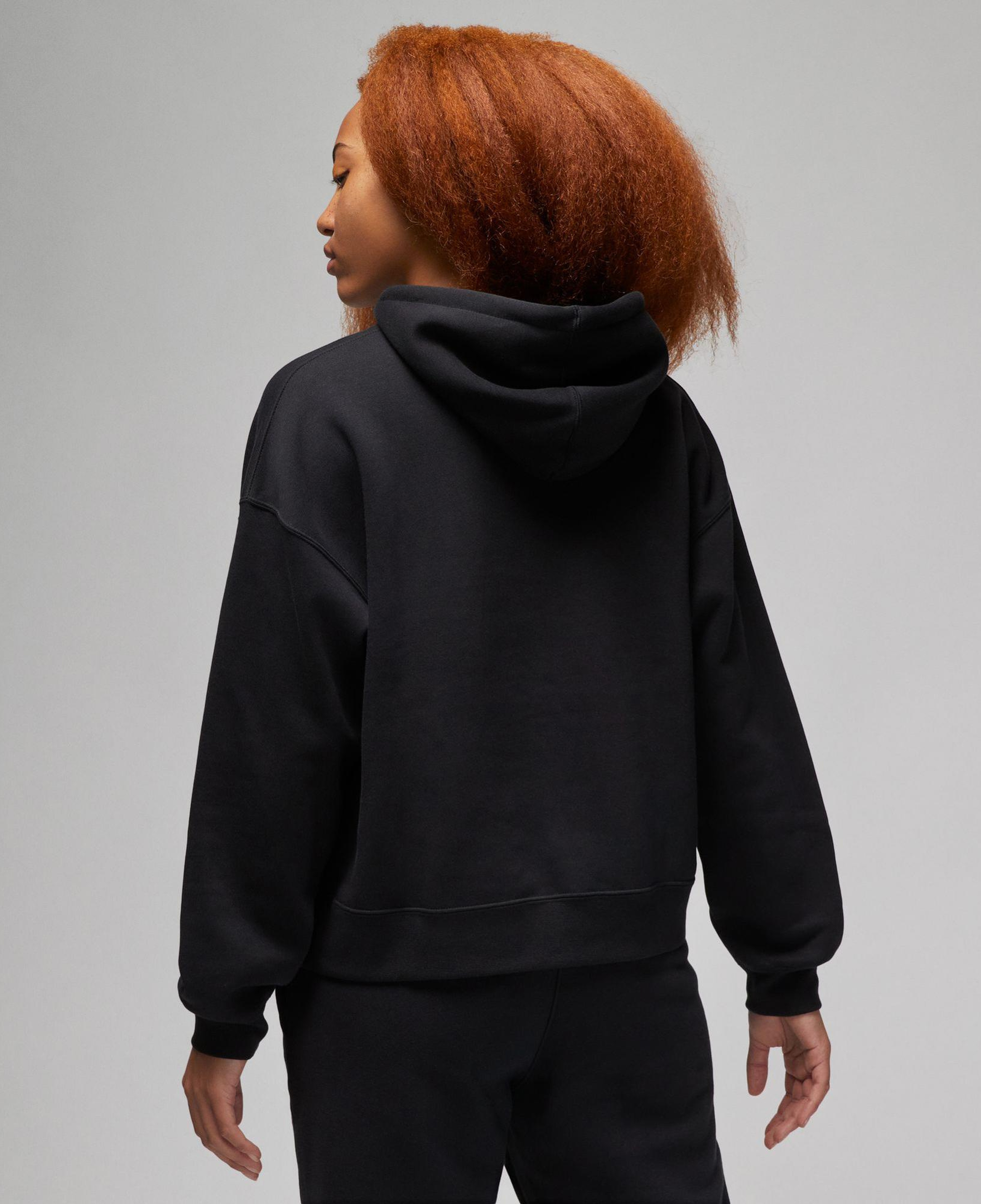 Jordan Brkln Fleece Pullover 2 Kadın Siyah Sweatshirt