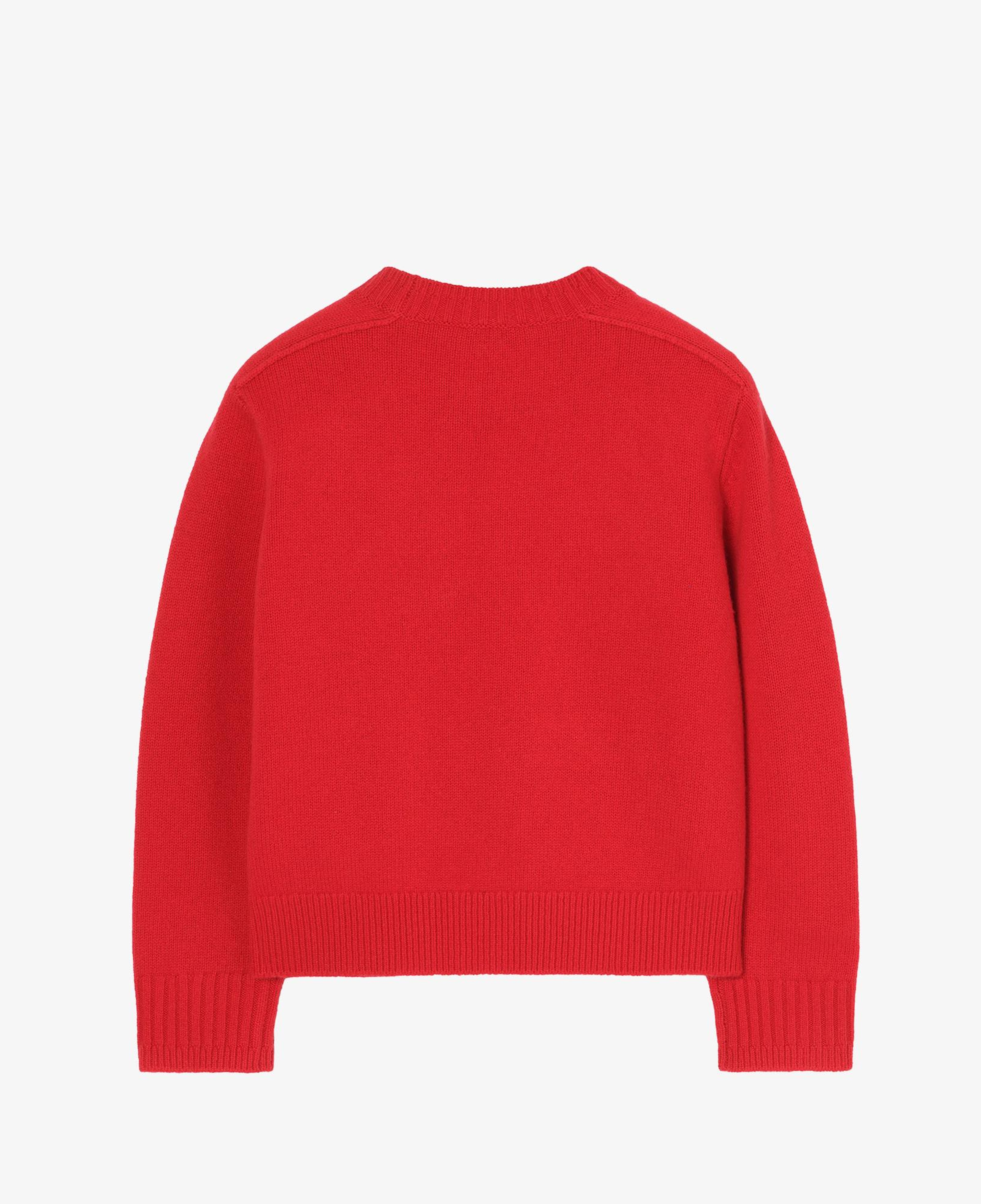 Burberry Anna Crystal Çocuk Kırmızı Triko