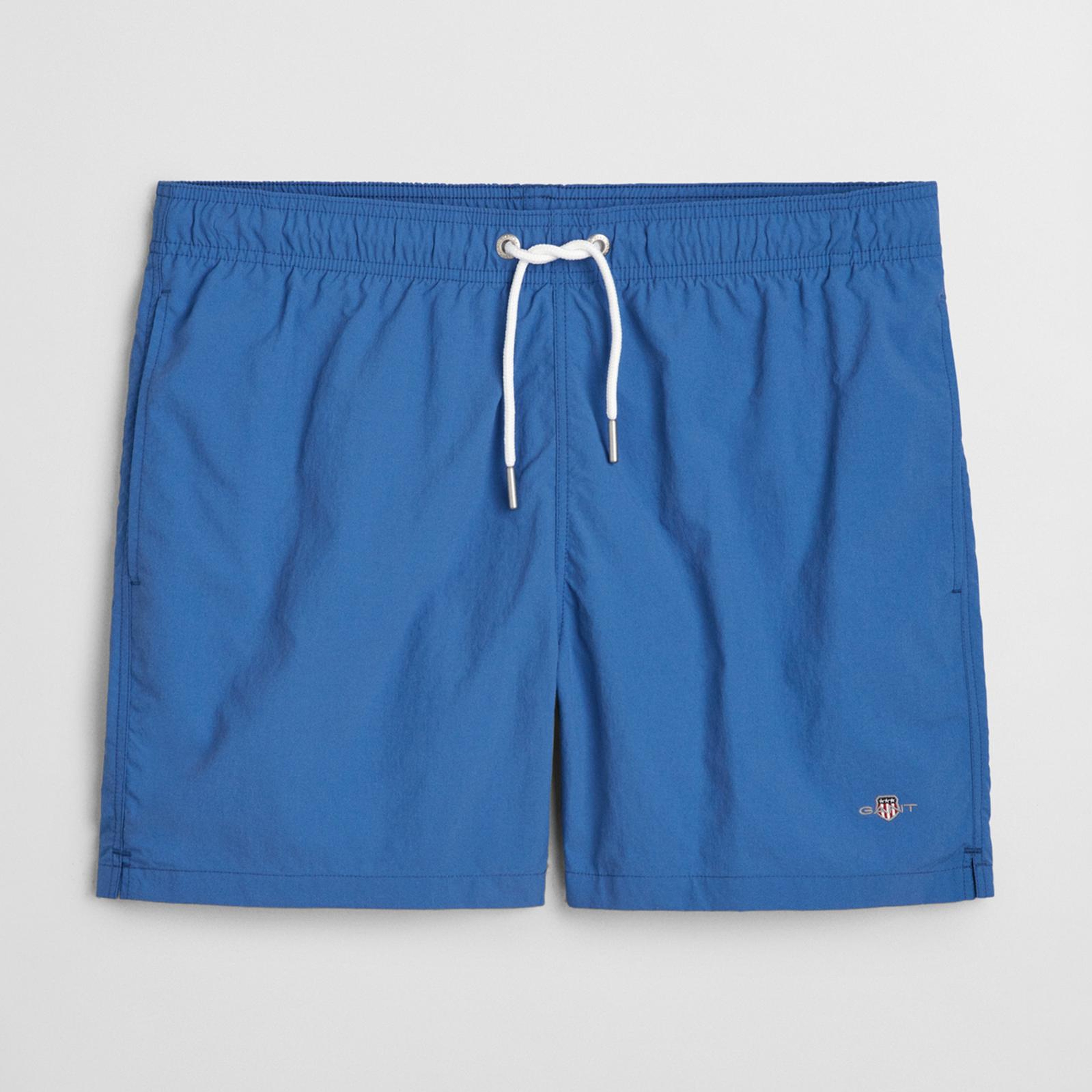 GANT Erkek Lacivert Regular Fit Mayo Şort