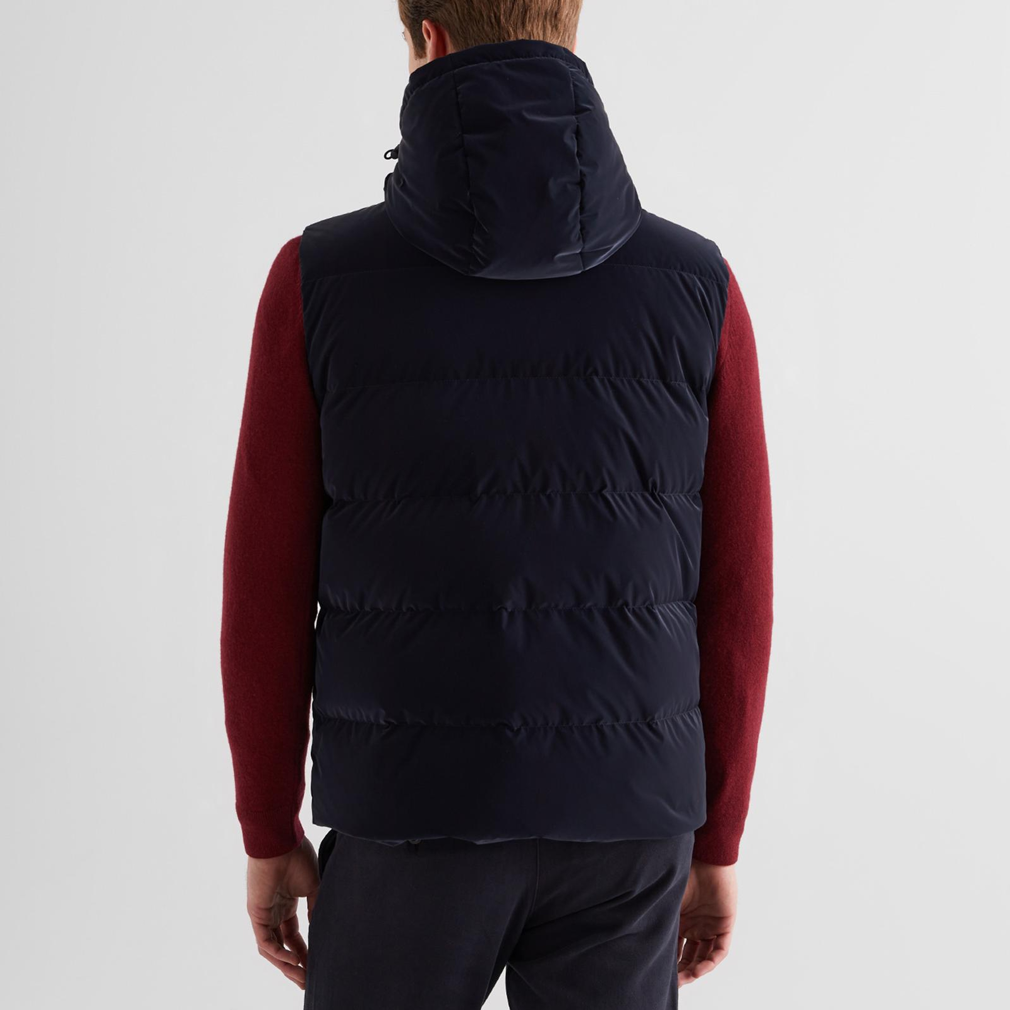 GANT Erkek Lacivert Kapüşonlu Yelek