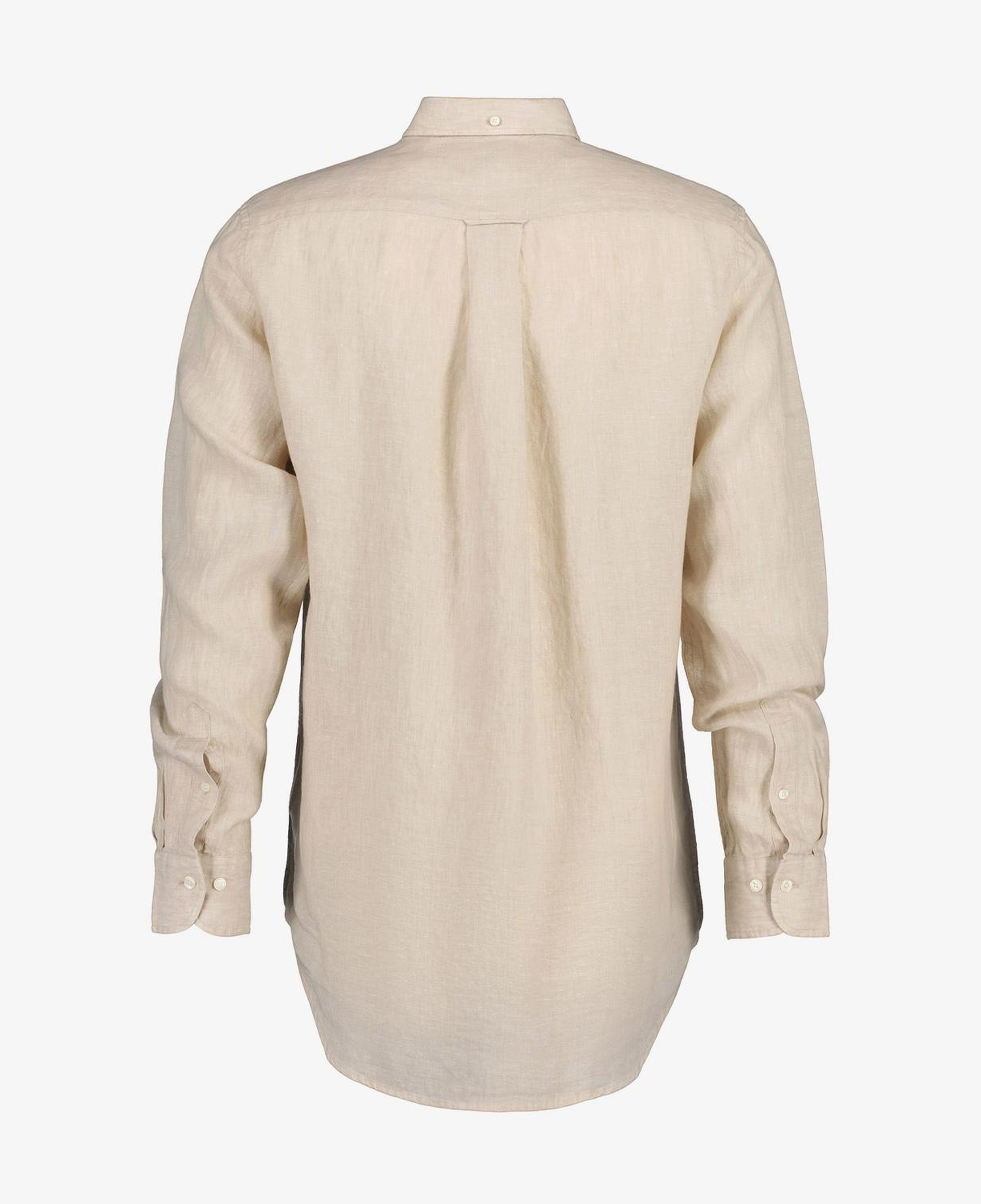 GANT Erkek Bej Regular Fit Keten Gömlek