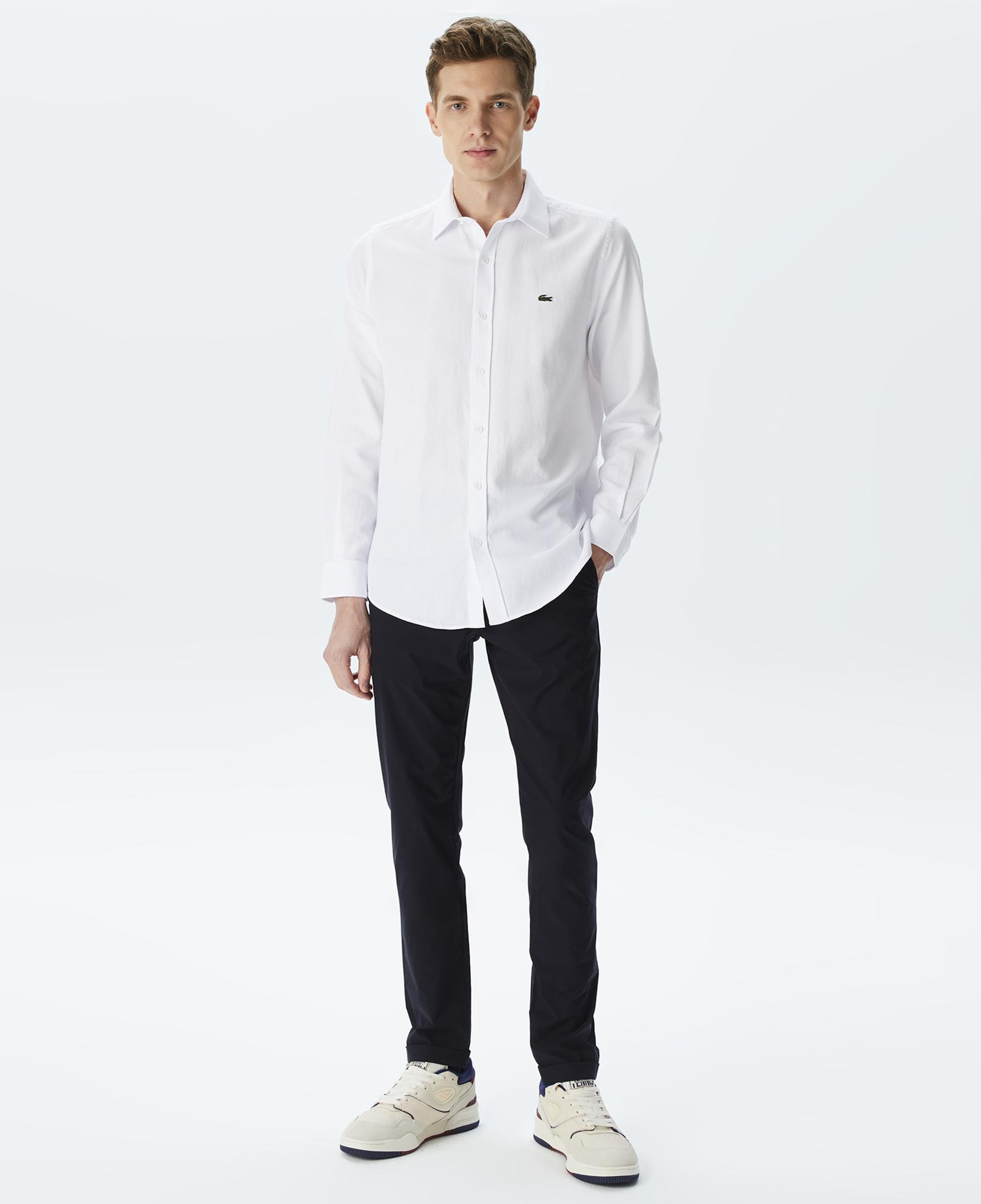 Erkek Slim Fit Lacivert Pantolon