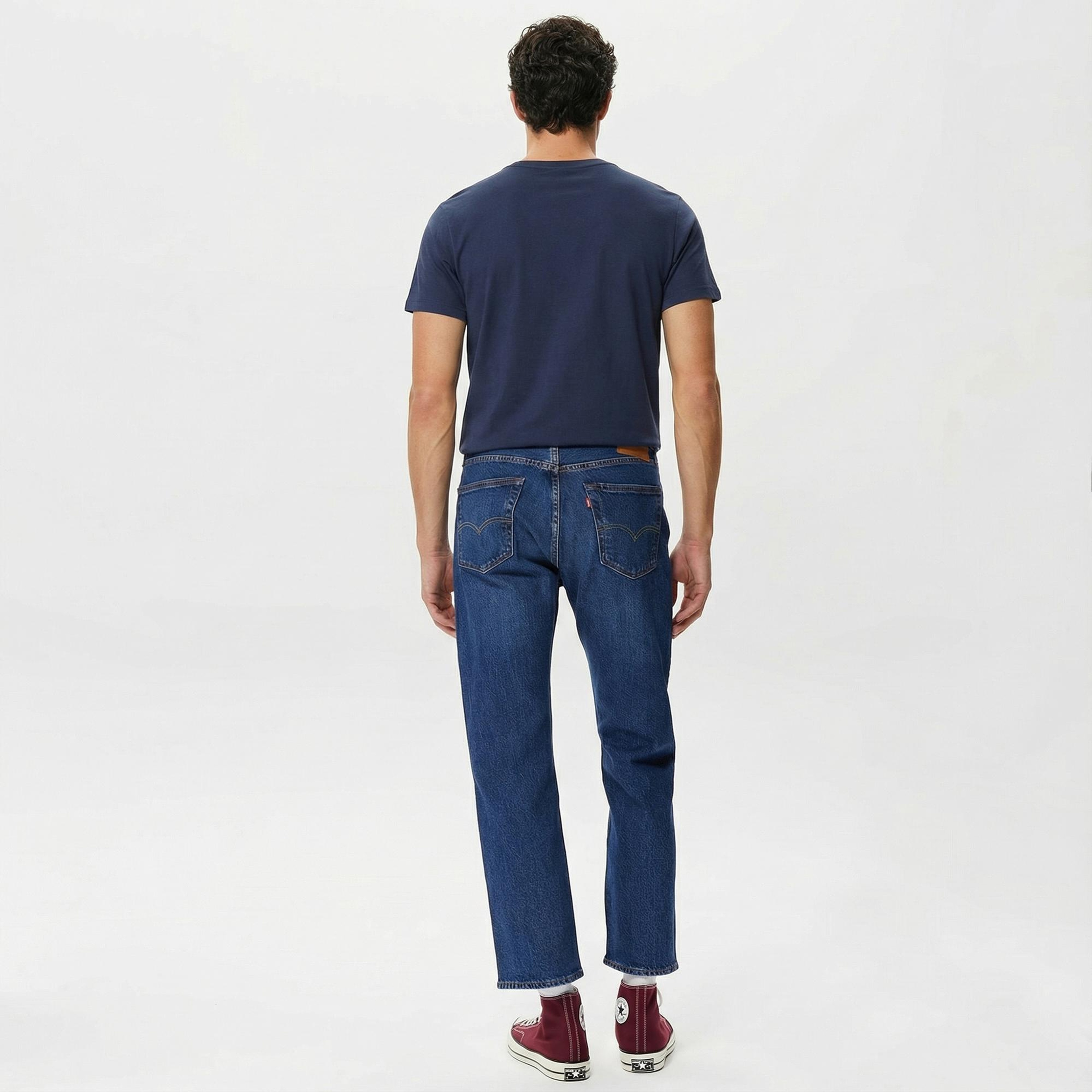 Levi's 501 Original Erkek Lacivert Jean