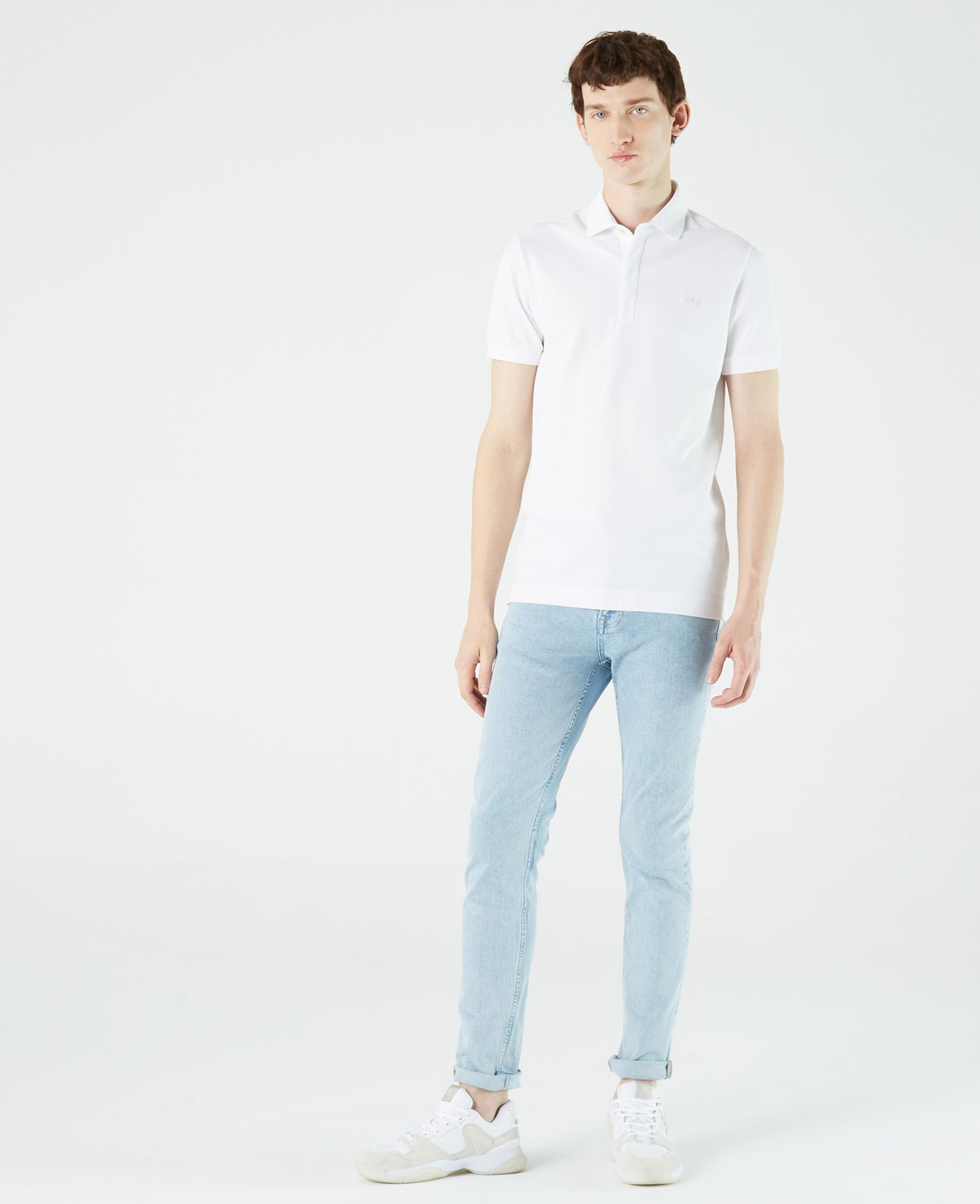 Lacoste Paris Erkek Regular Fit Beyaz Polo