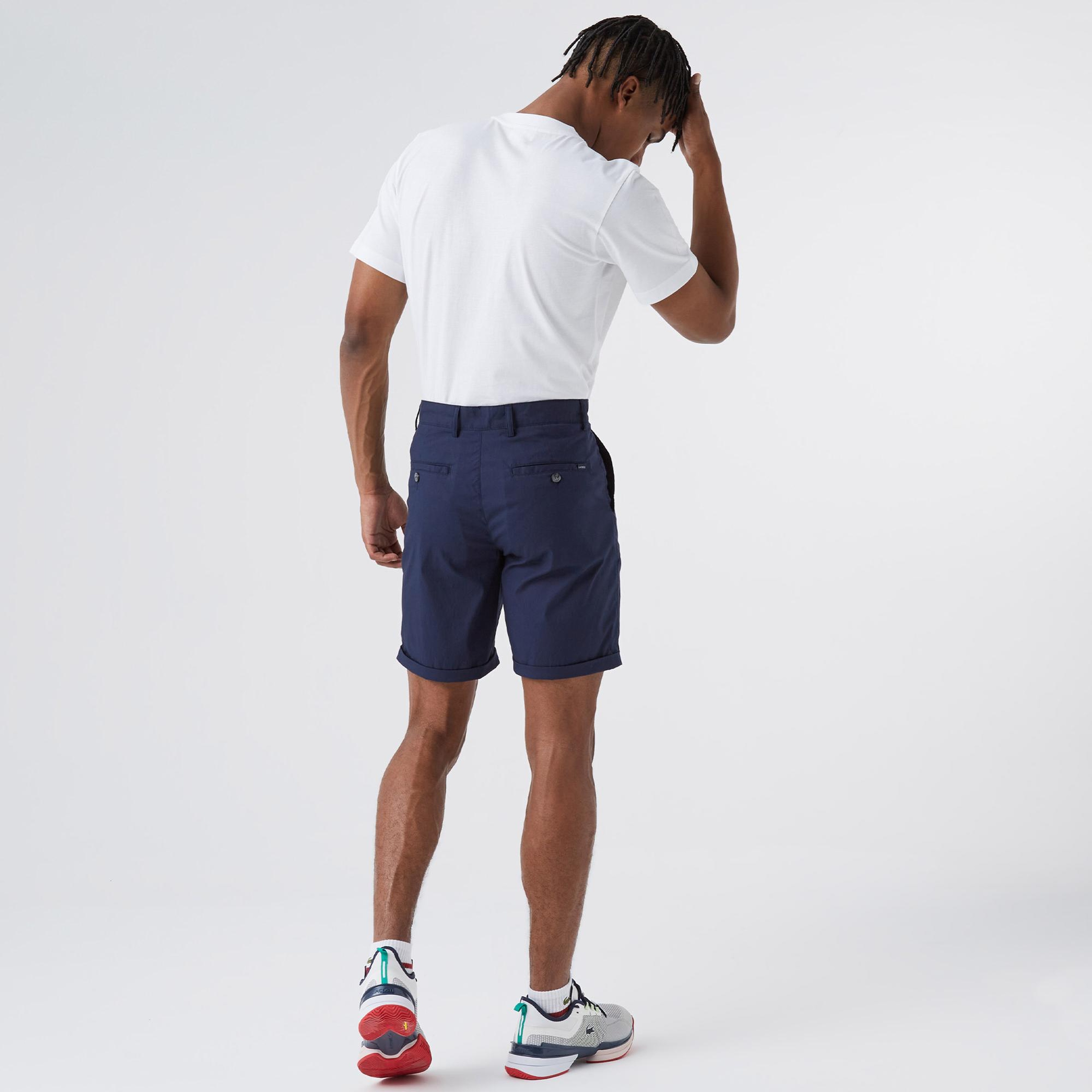 Lacoste Erkek Slim Fit Lacivert Bermuda Şort