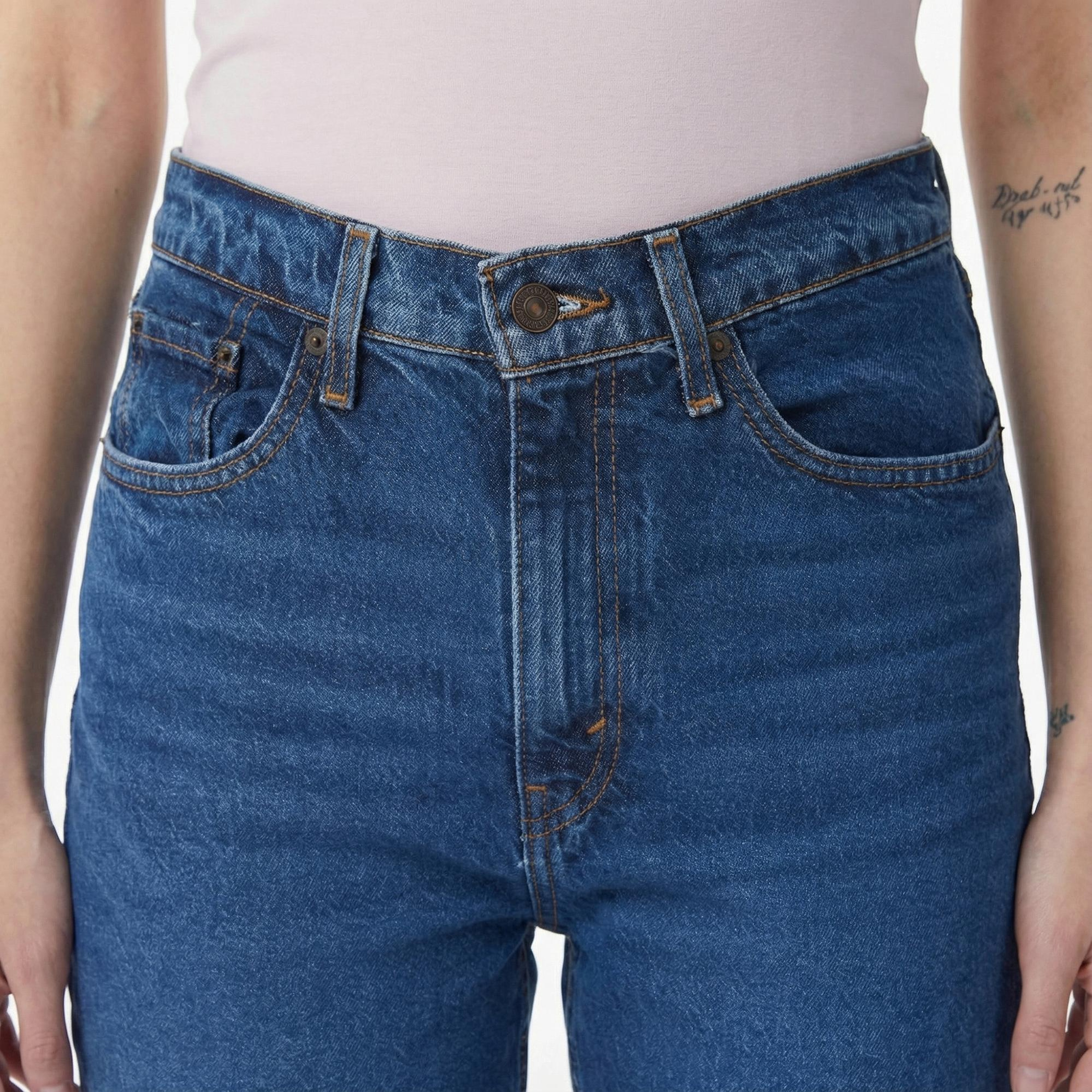 Levi's 80S Mom Jean Tough Cookie Kadın Koyu Mavi Jean