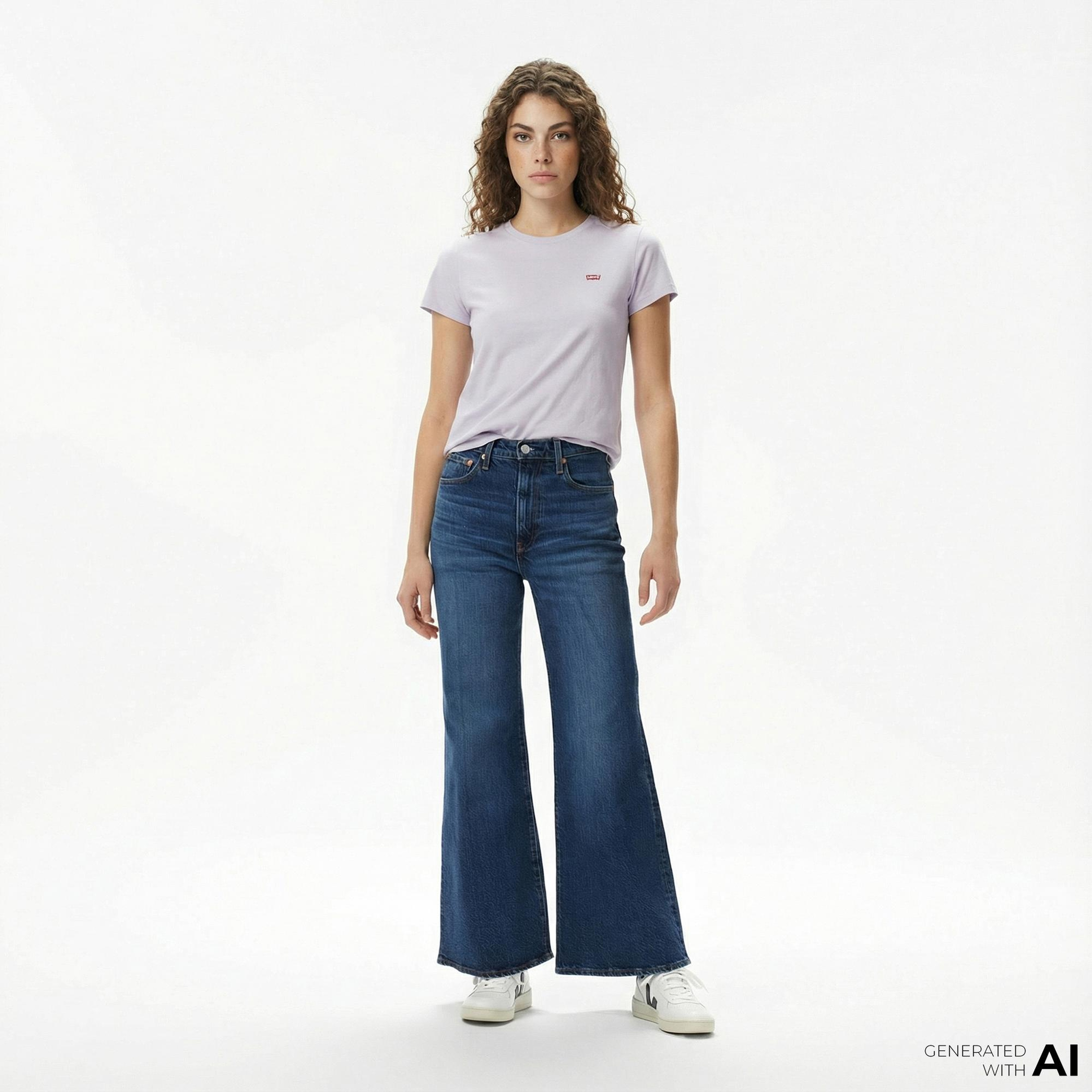 Levi's Bootcut Romantic Story Kadın Mavi Jean