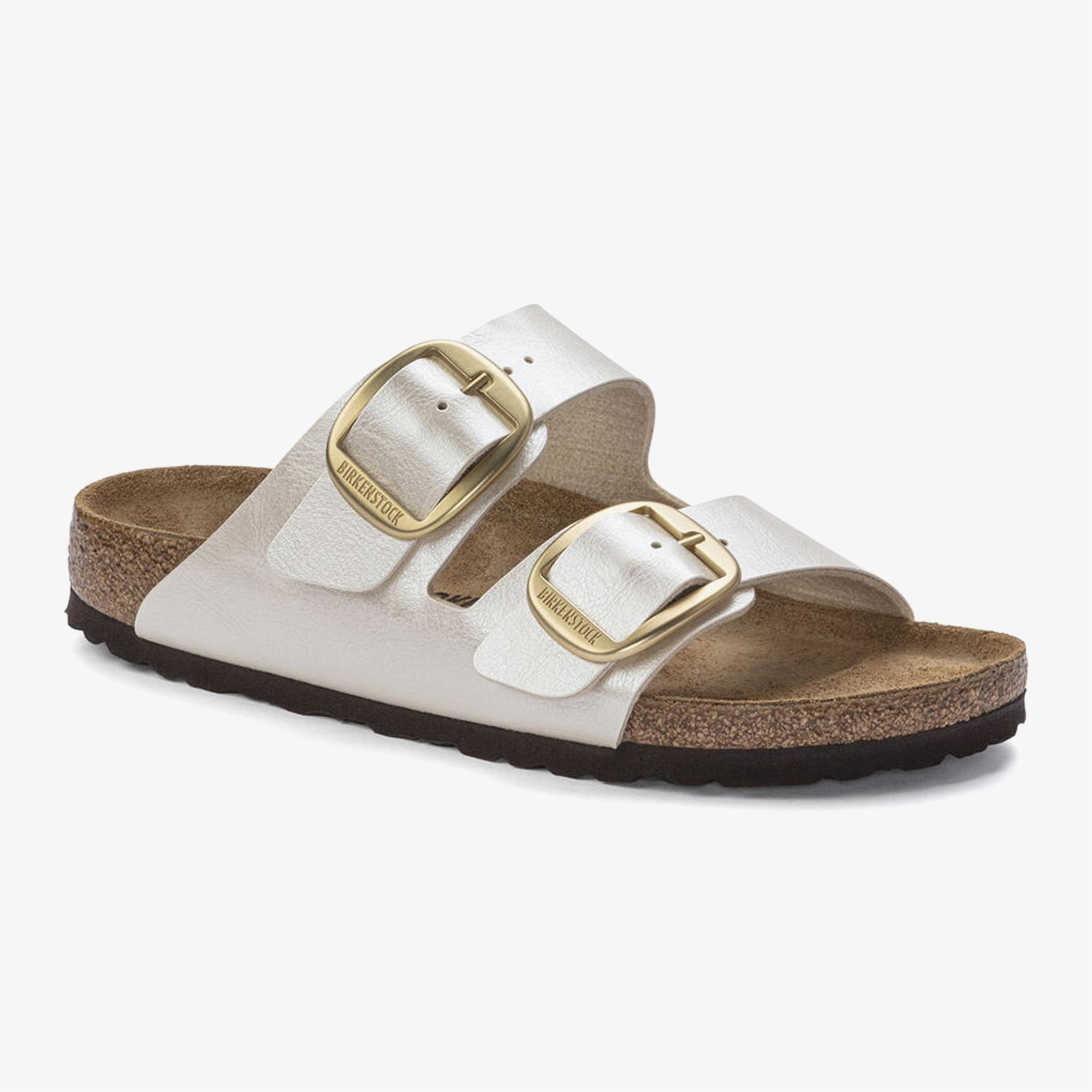 Birkenstock Arizona Big Buckle Bf Graceful Kadın Gri Terlik