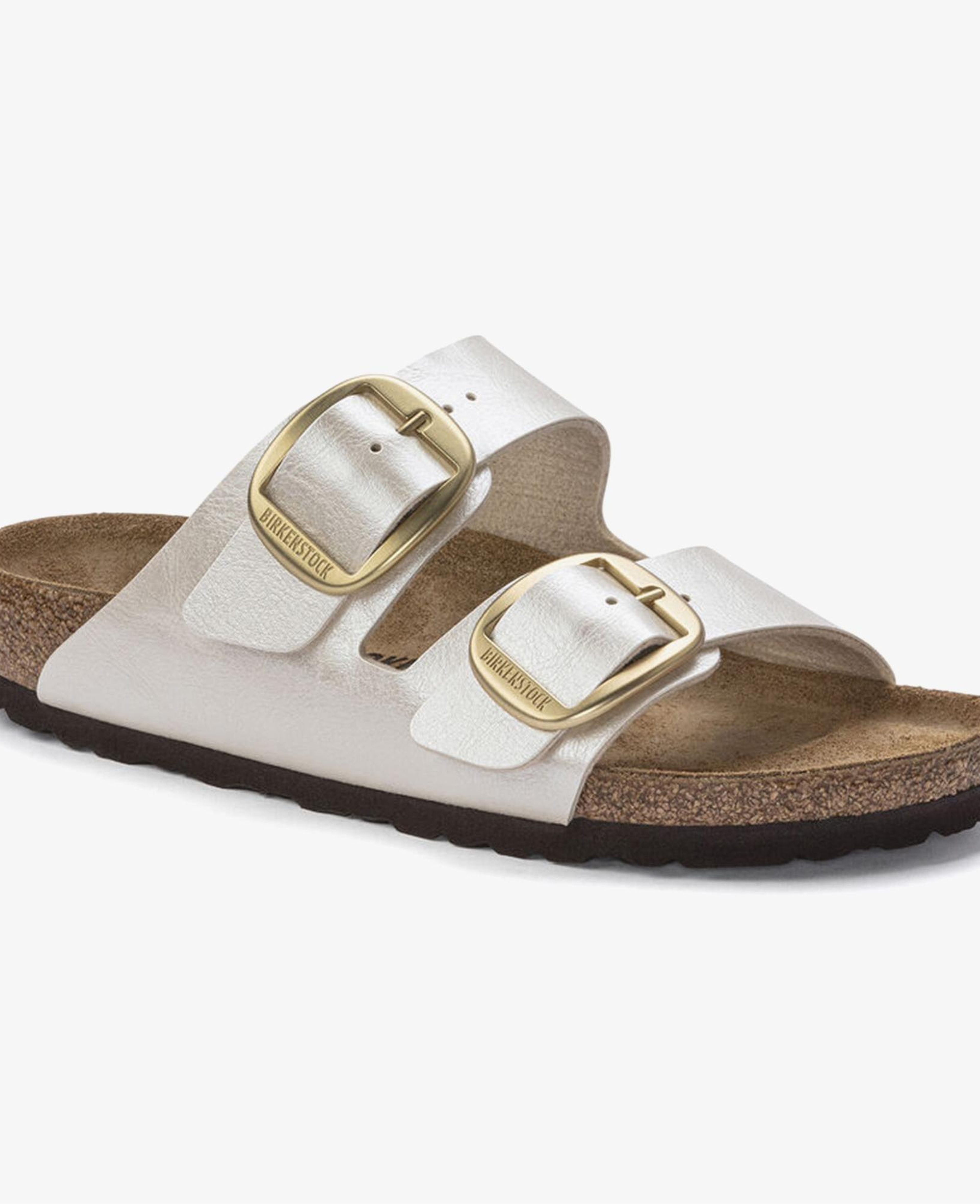 Birkenstock Arizona Big Buckle Bf Graceful Kadın Gri Terlik