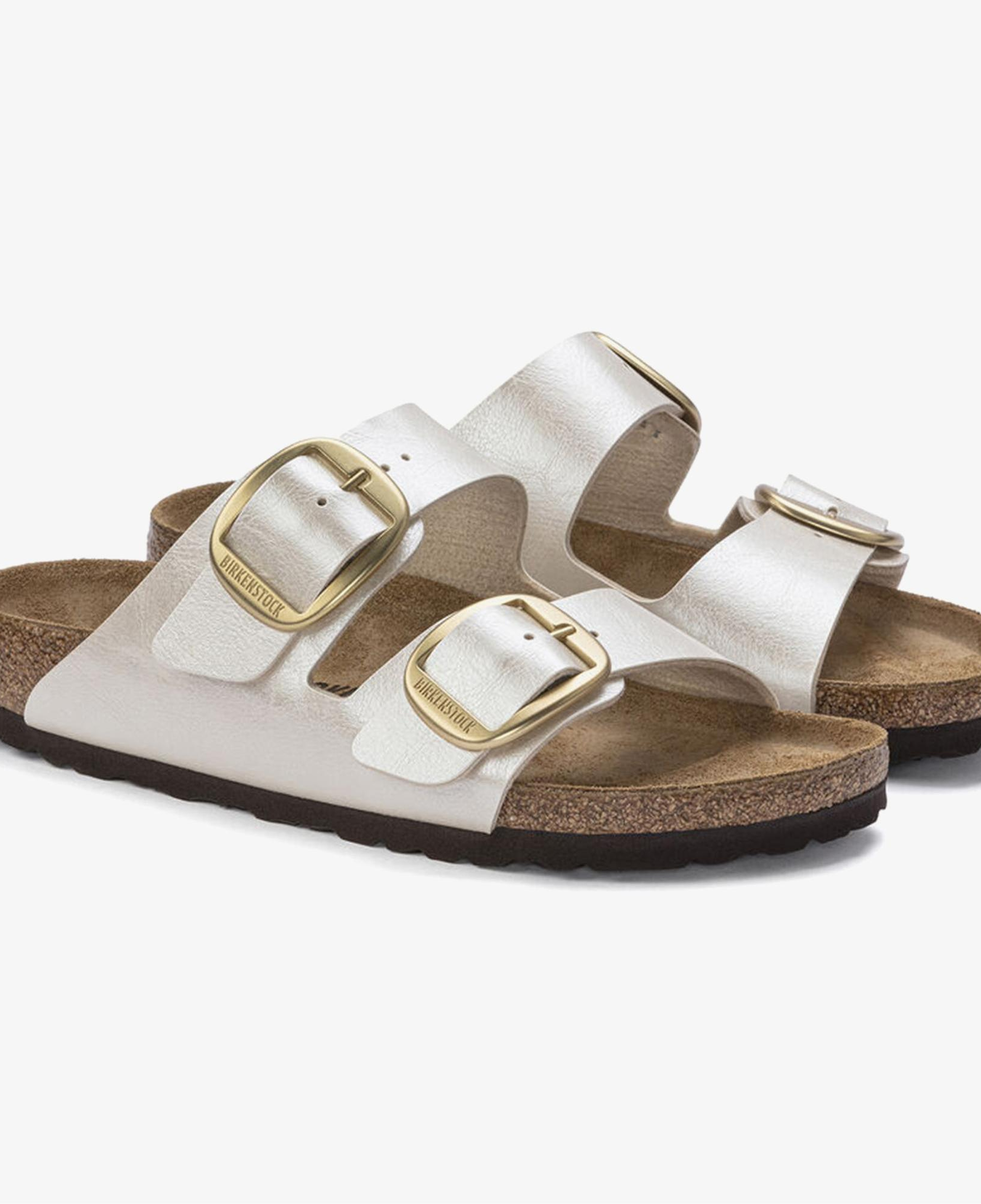 Birkenstock Arizona Big Buckle Bf Graceful Kadın Gri Terlik