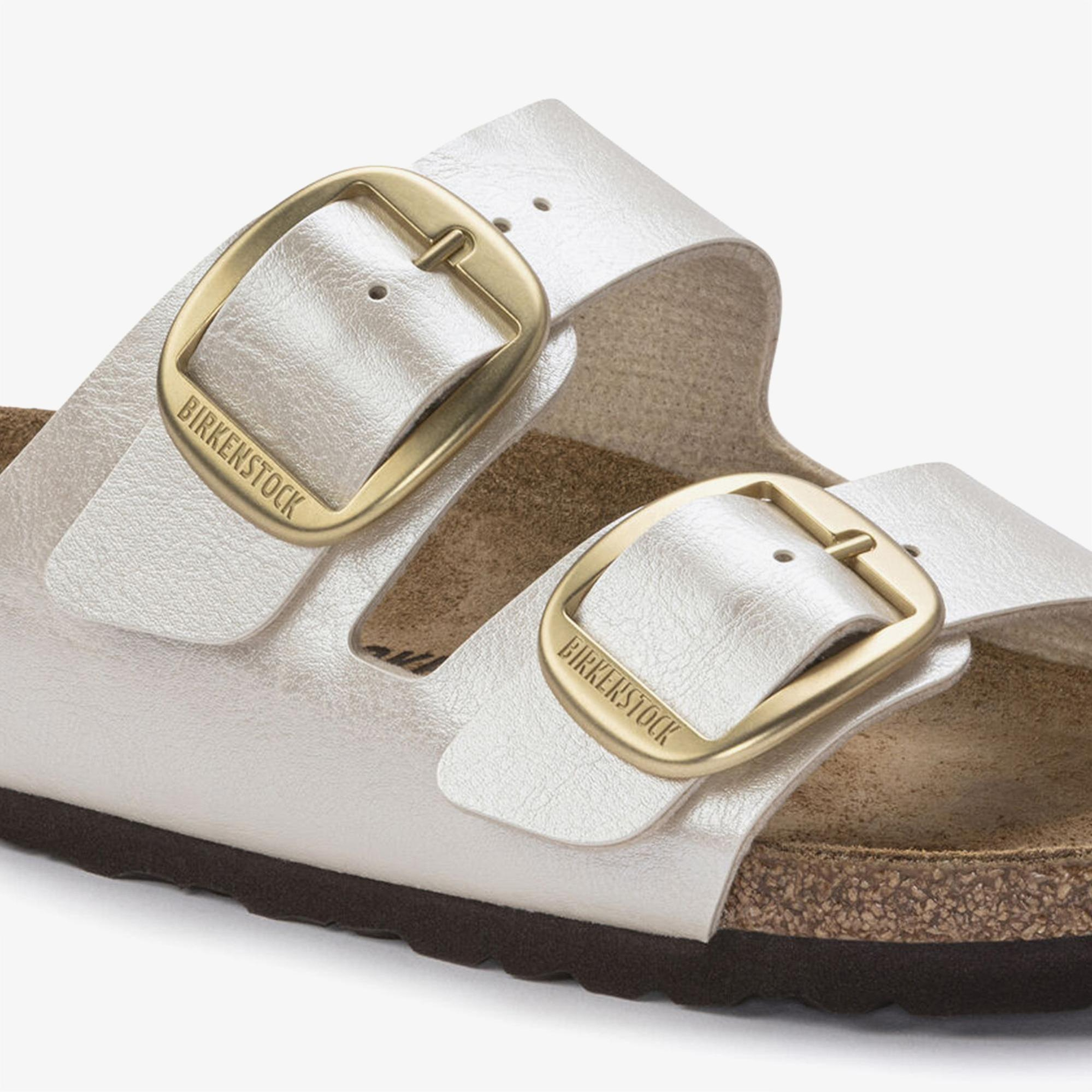 Birkenstock Arizona Big Buckle Bf Graceful Kadın Gri Terlik