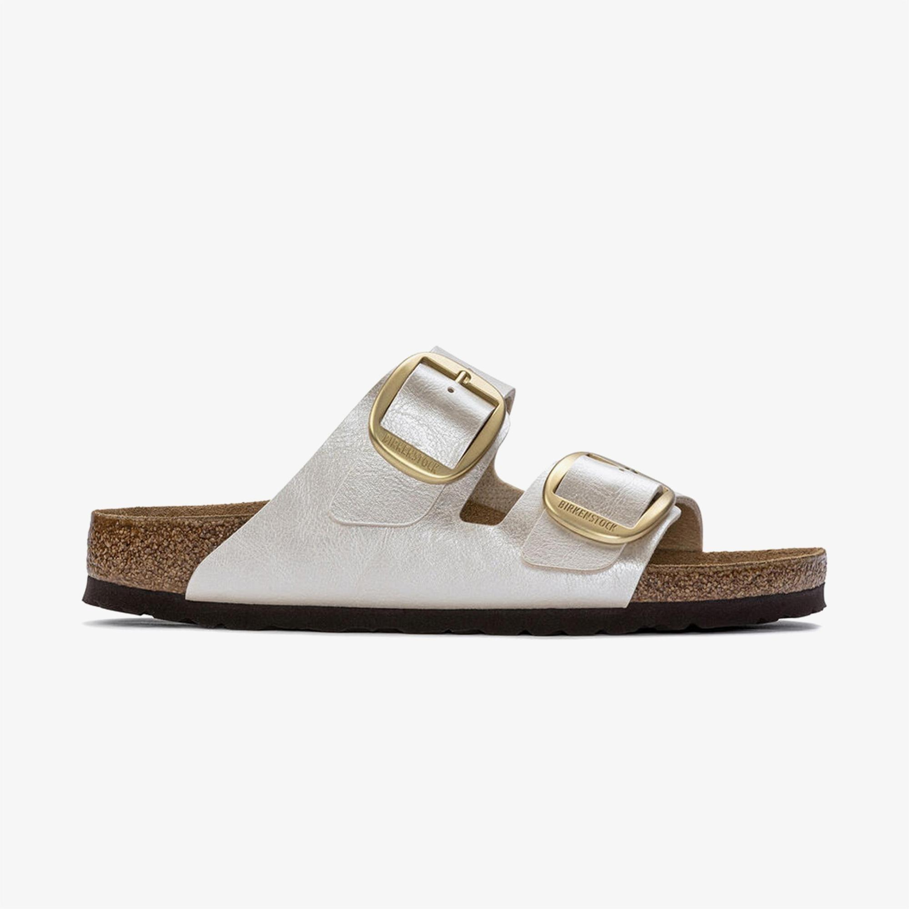 Birkenstock Arizona Big Buckle Bf Graceful Kadın Gri Terlik