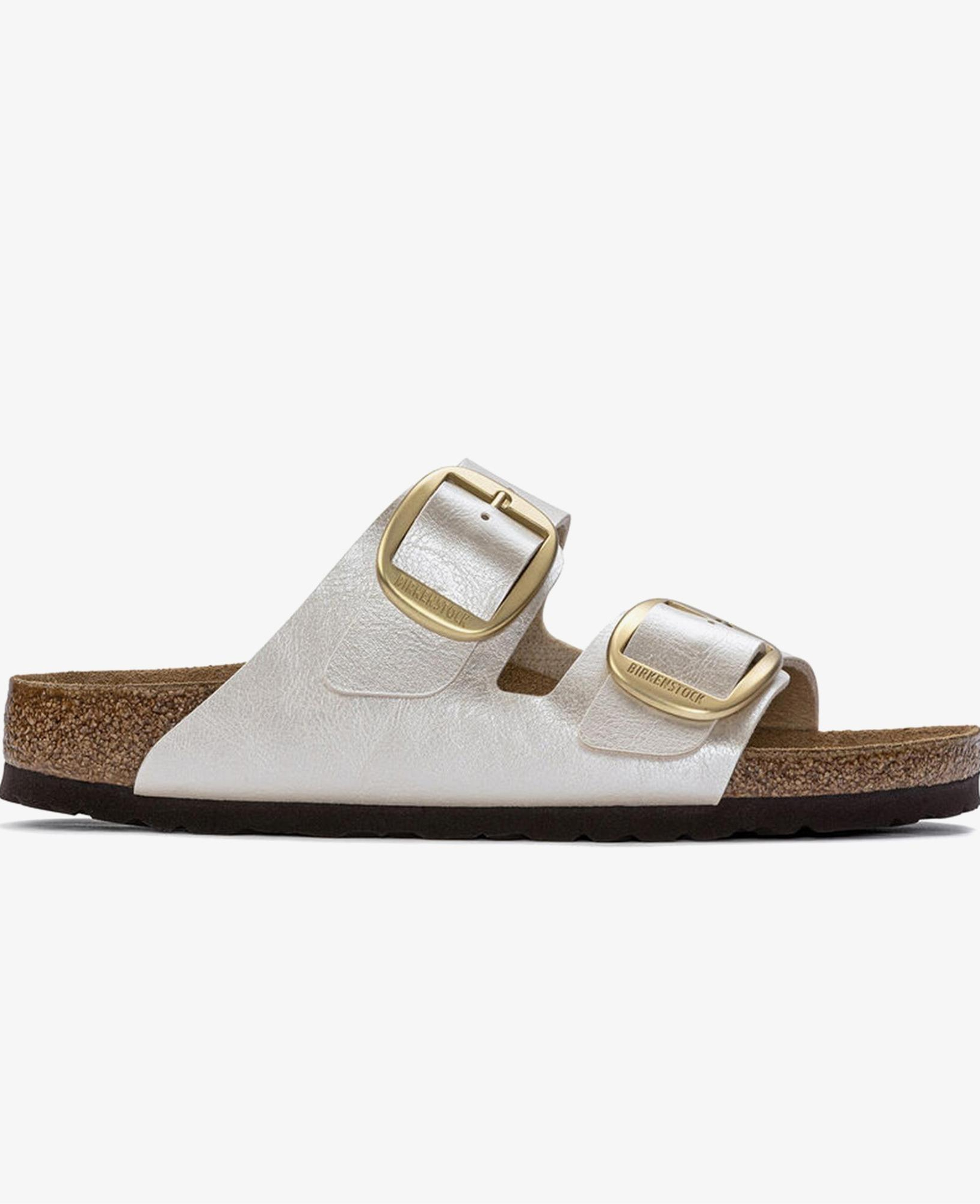 Birkenstock Arizona Big Buckle Bf Graceful Kadın Gri Terlik