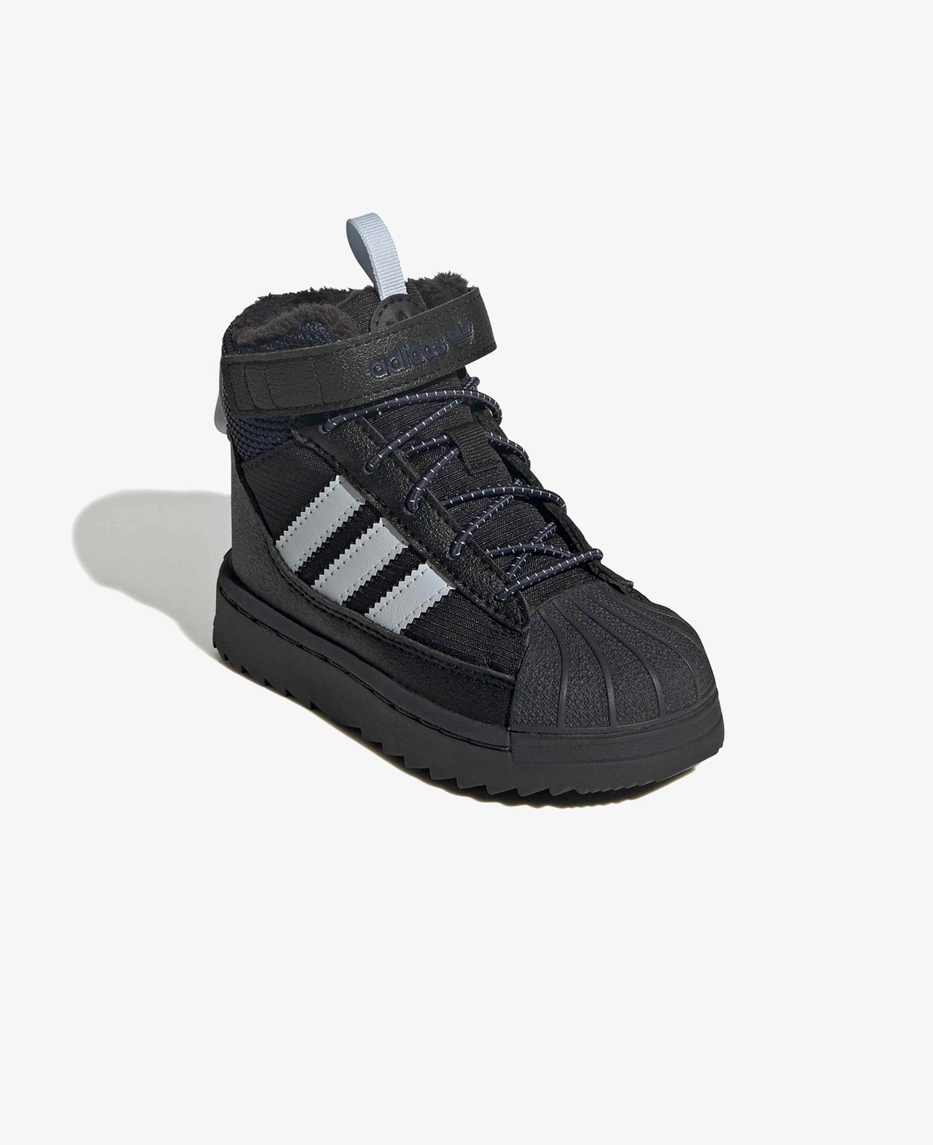 adidas Superstar Winter Trek Bebek Siyah Spor Ayakkabı