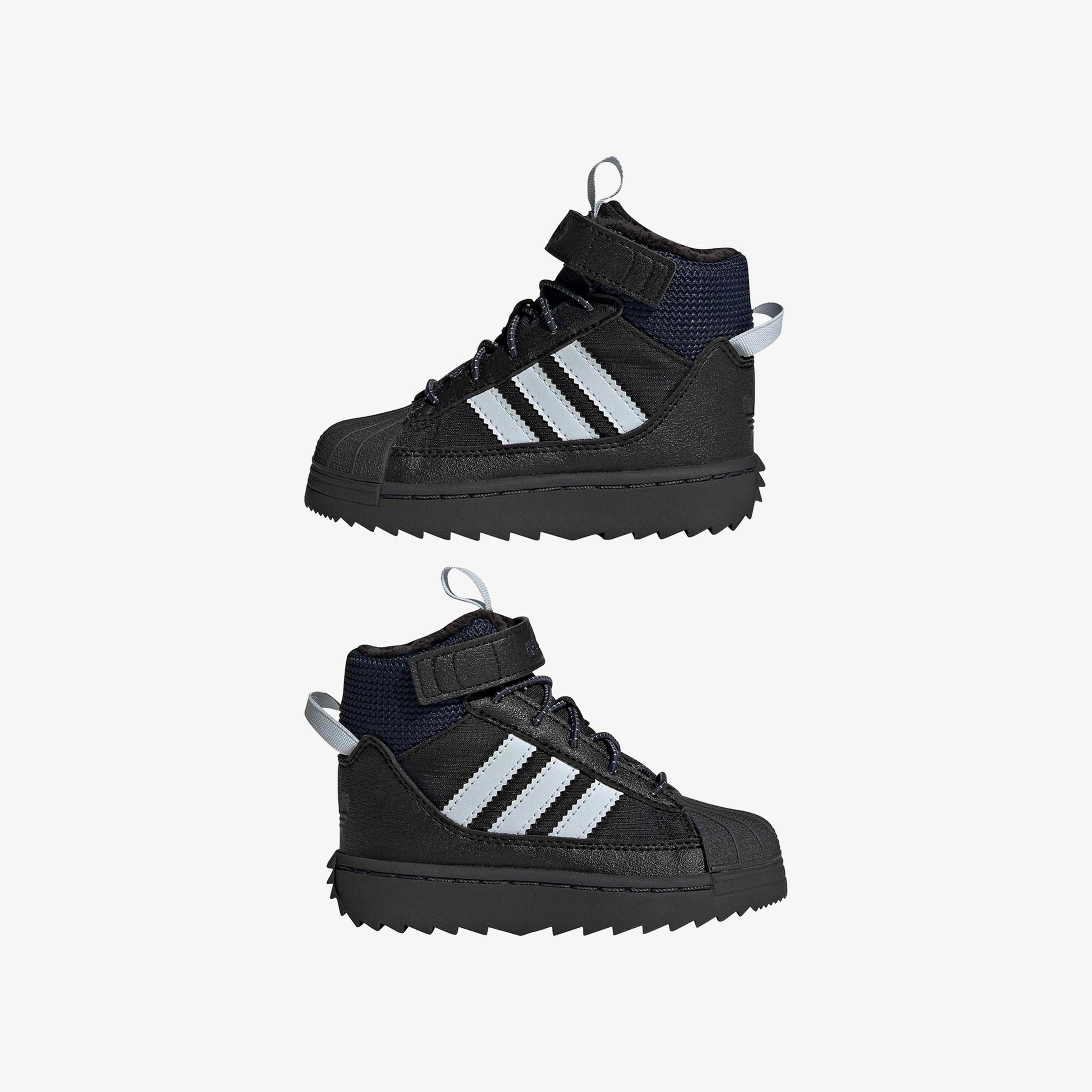 adidas Superstar Winter Trek Bebek Siyah Spor Ayakkabı