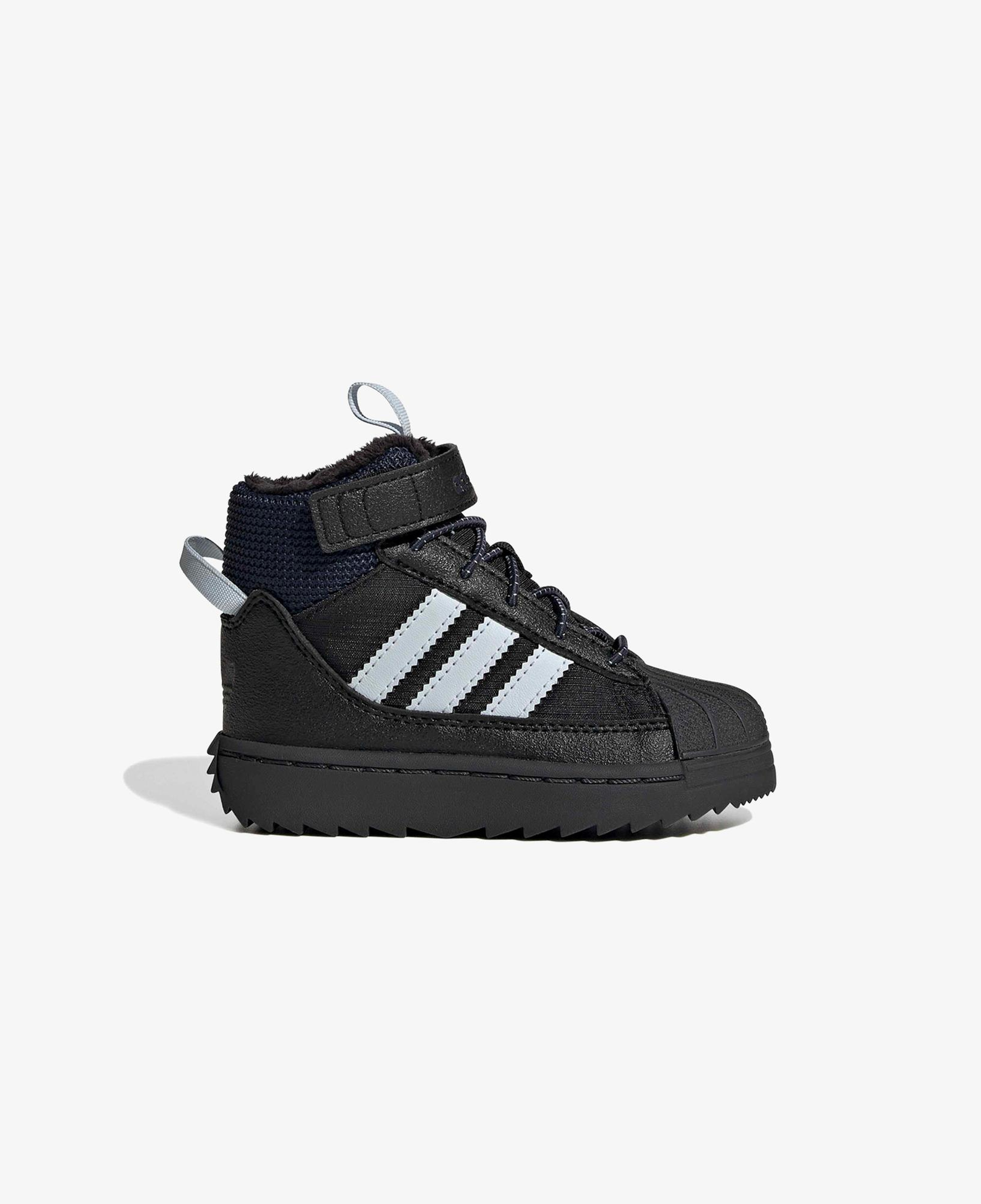 adidas Superstar Winter Trek Bebek Siyah Spor Ayakkabı