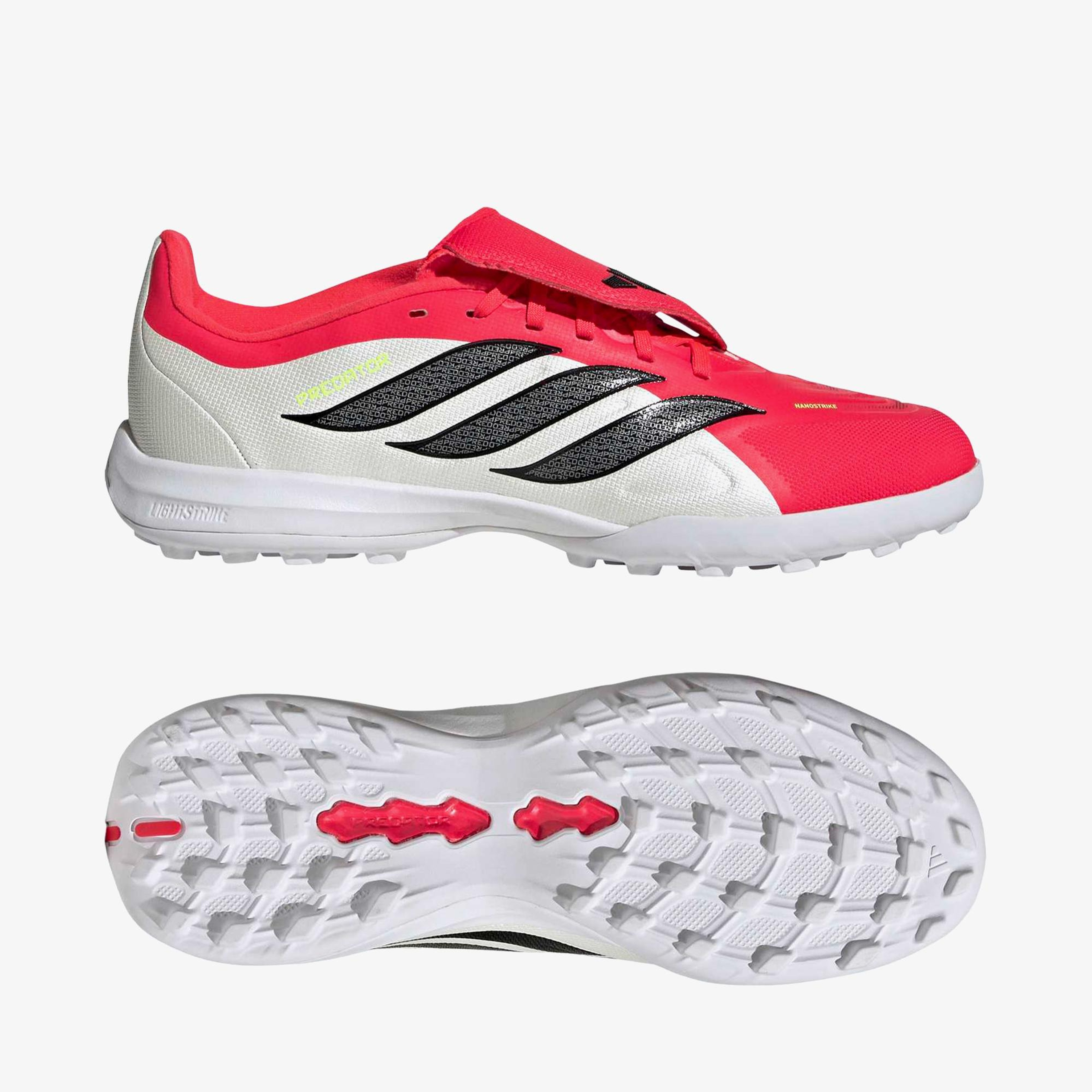 adidas Predator League Ft Tf Çocuk Kırmızı Krampon