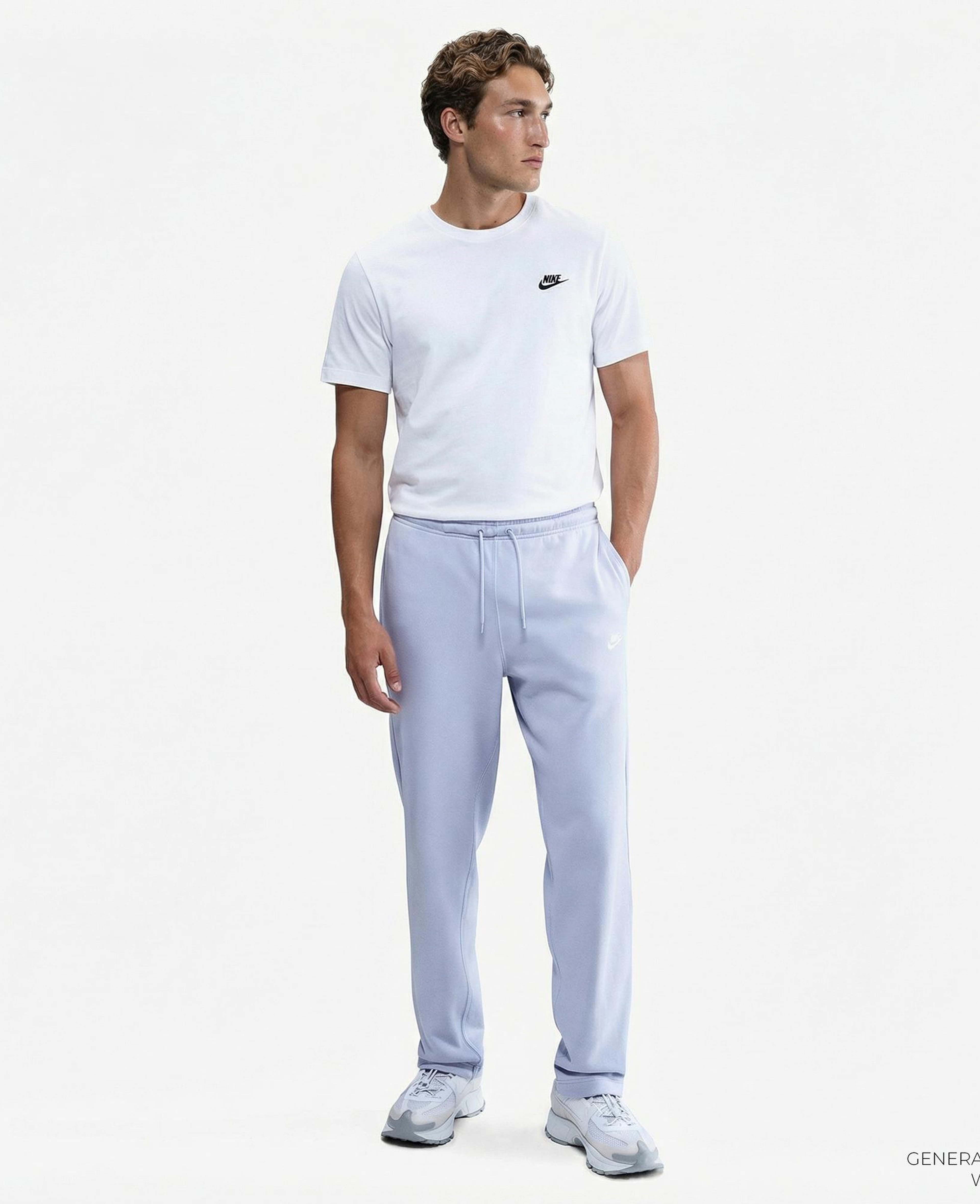 Nike Club Erkek Gri Eşofman Altı