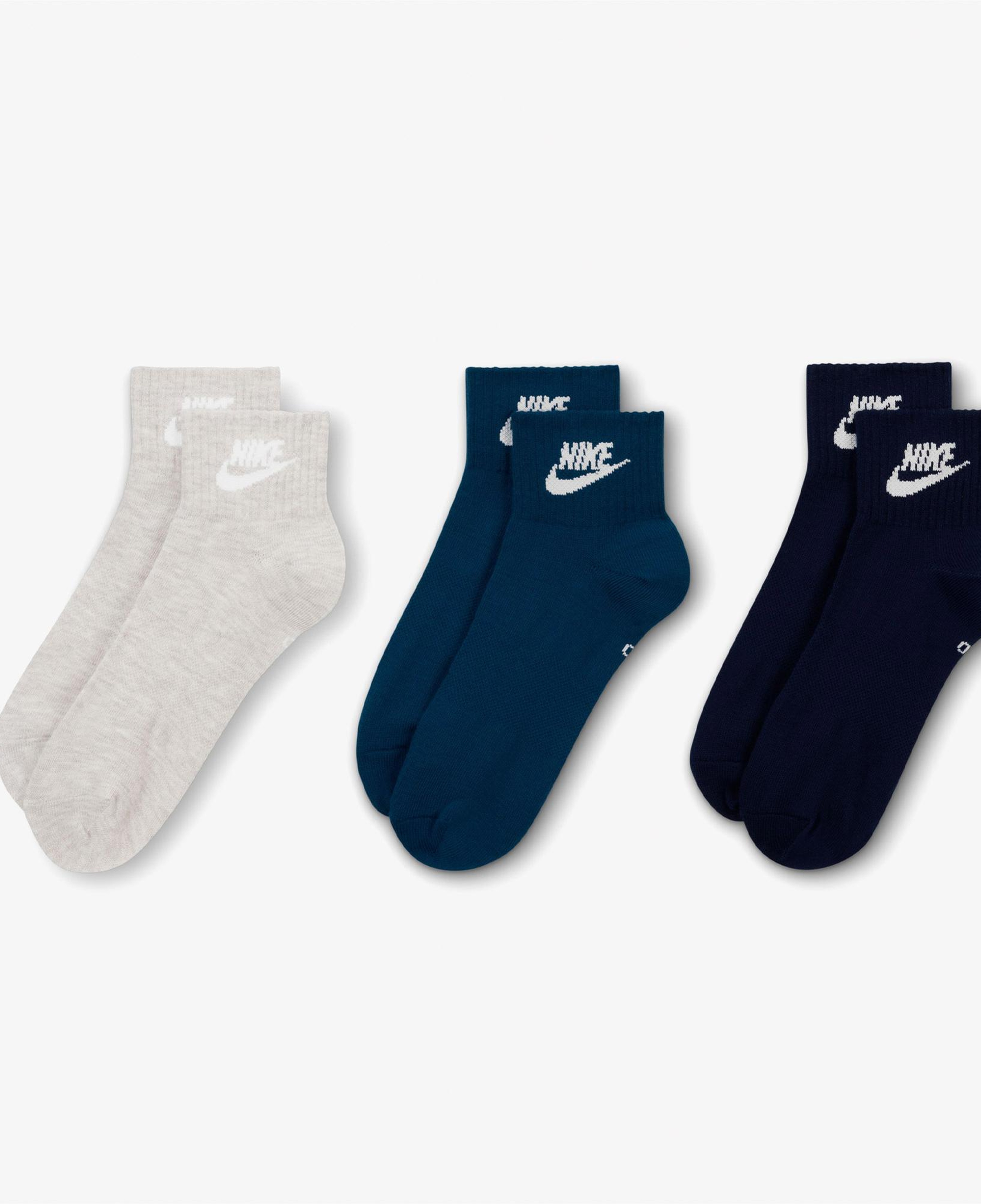 Nike Sportswear Everyday Essential 3' lü Unisex Renkli Çorap