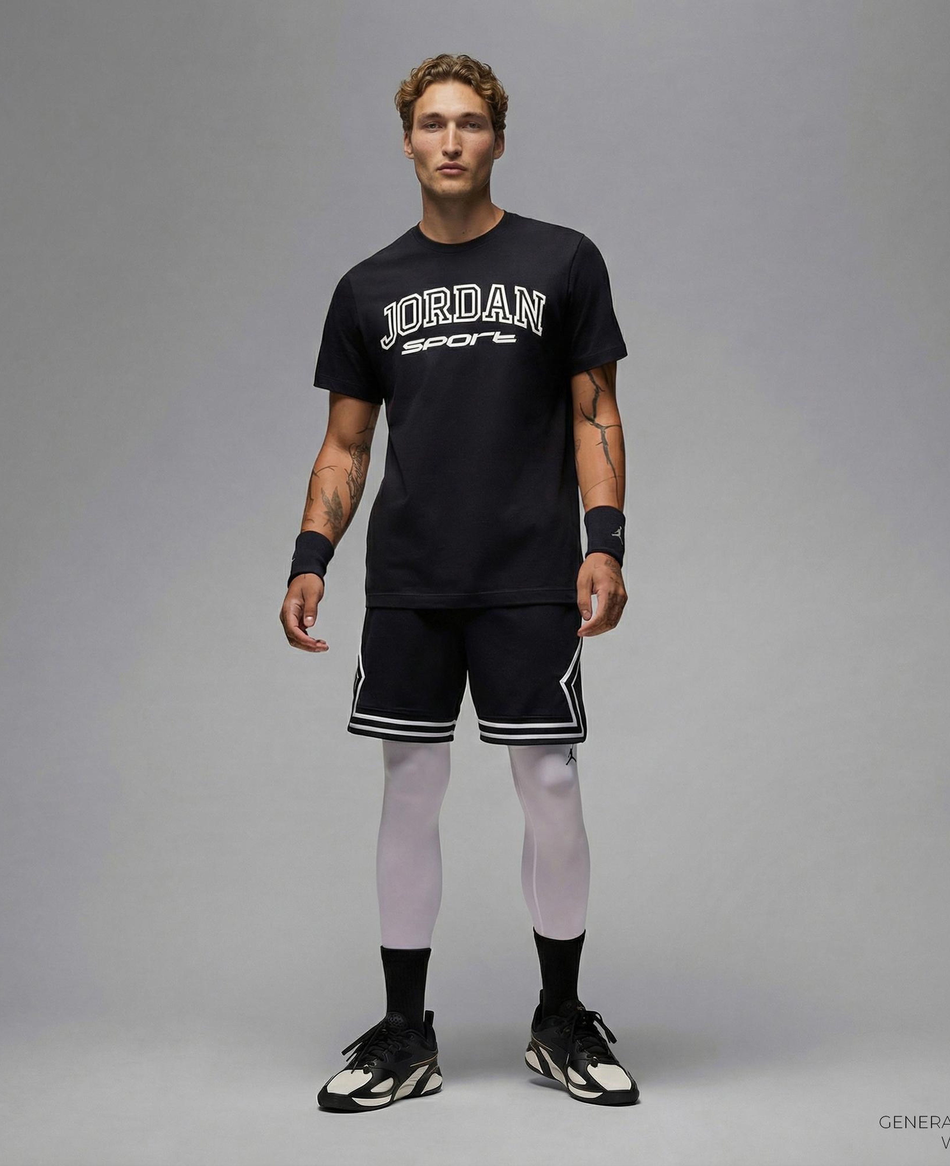 Jordan Dri-Fit Sport Diamond Erkek Siyah Şort