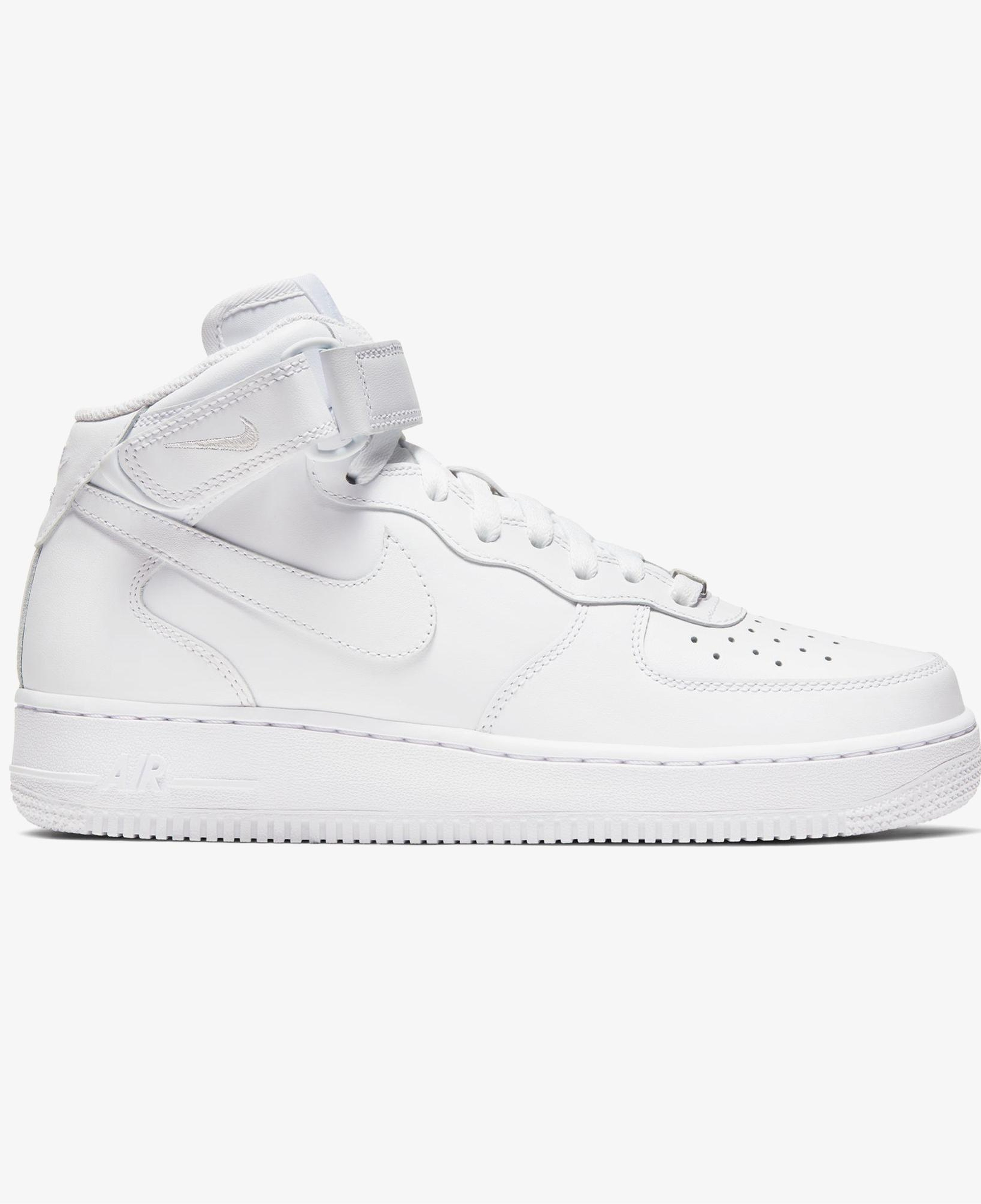 Nike Air Force 1 '07 Mid Kadın Beyaz Spor Ayakkabı