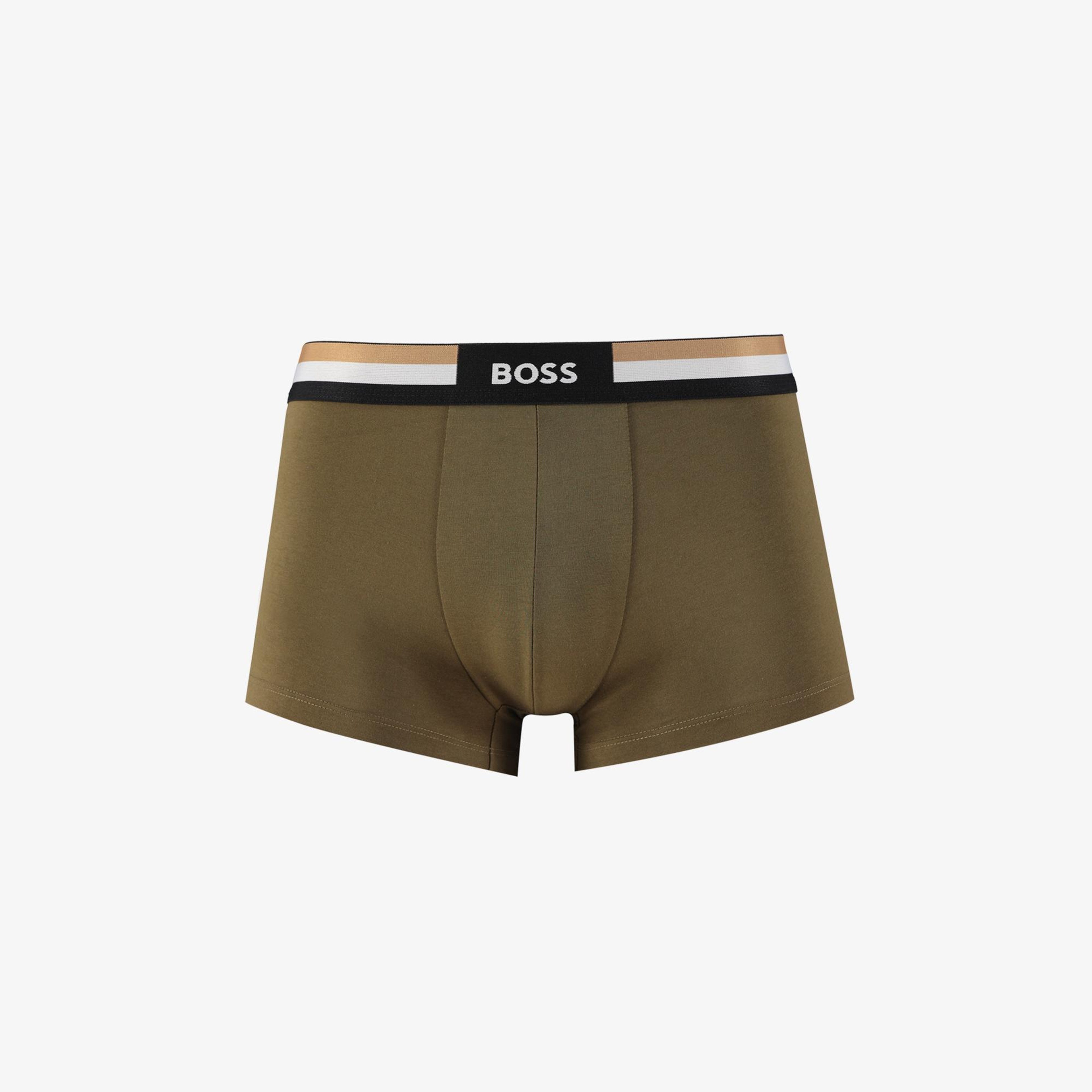 Boss 3'lü Trunk Motion Erkek Siyah Boxer