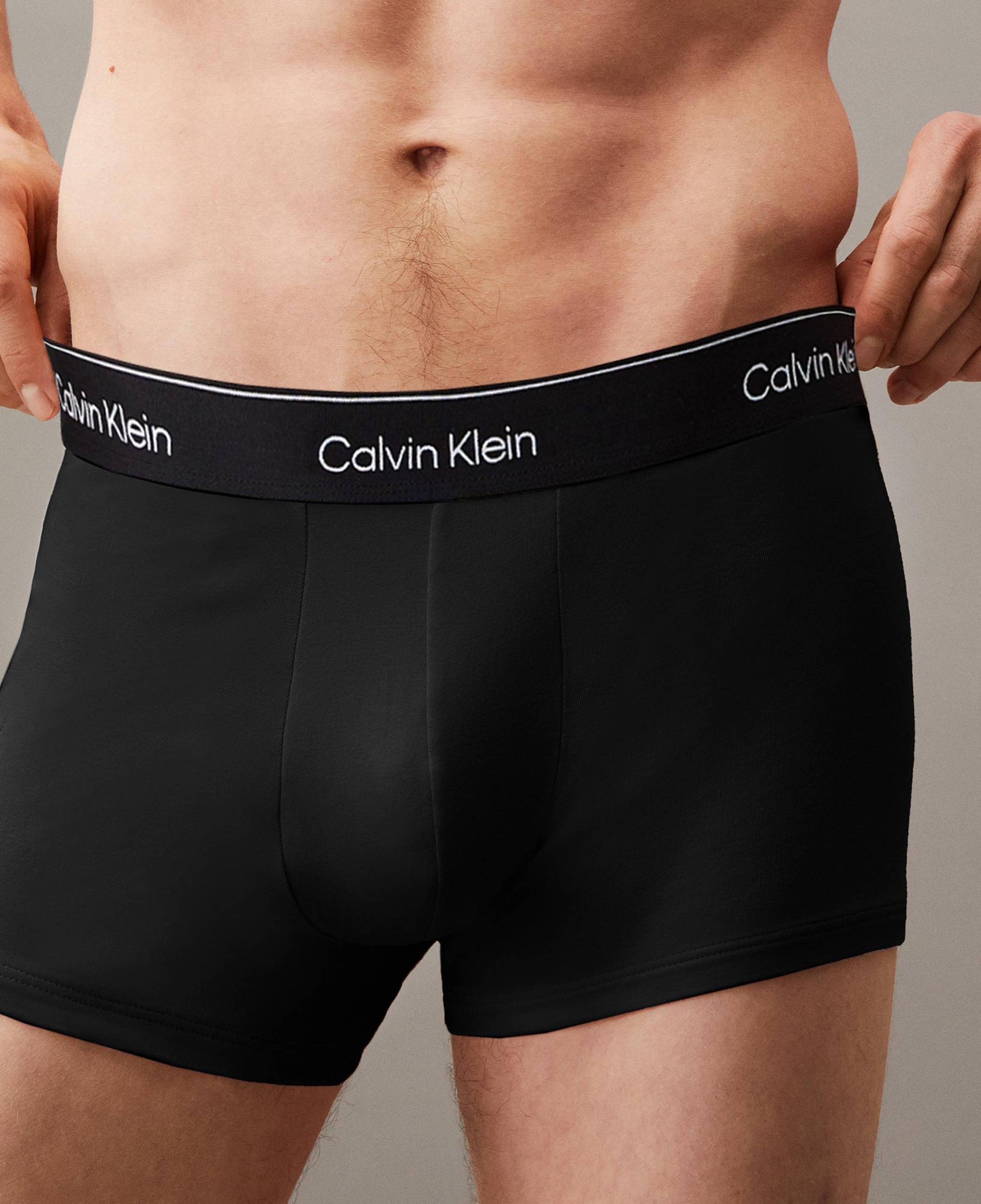 Calvin Klein Trunk 3'lü Erkek Siyah Boxer