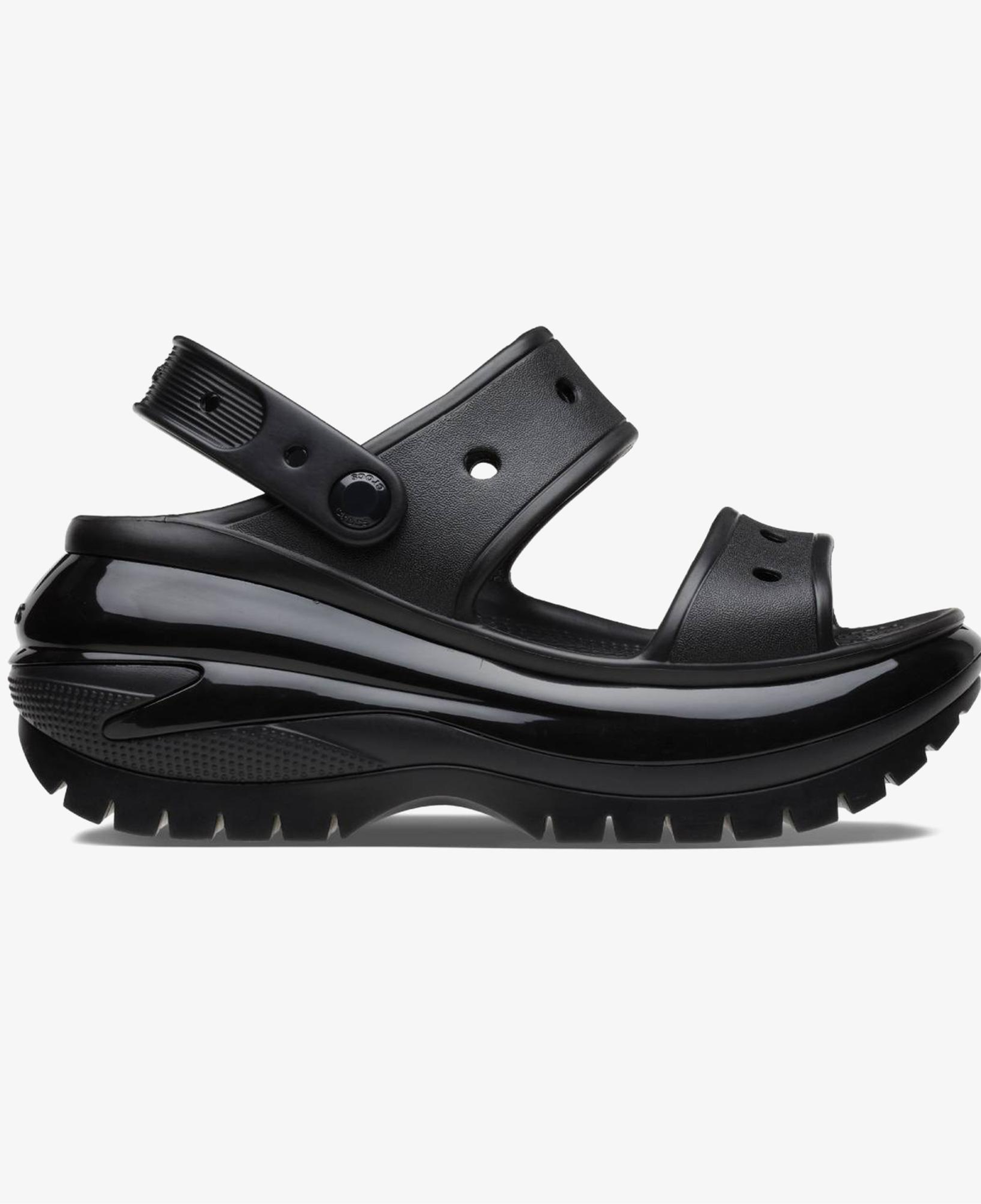 Crocs Classic Mega Crush Kadın Siyah Sandalet