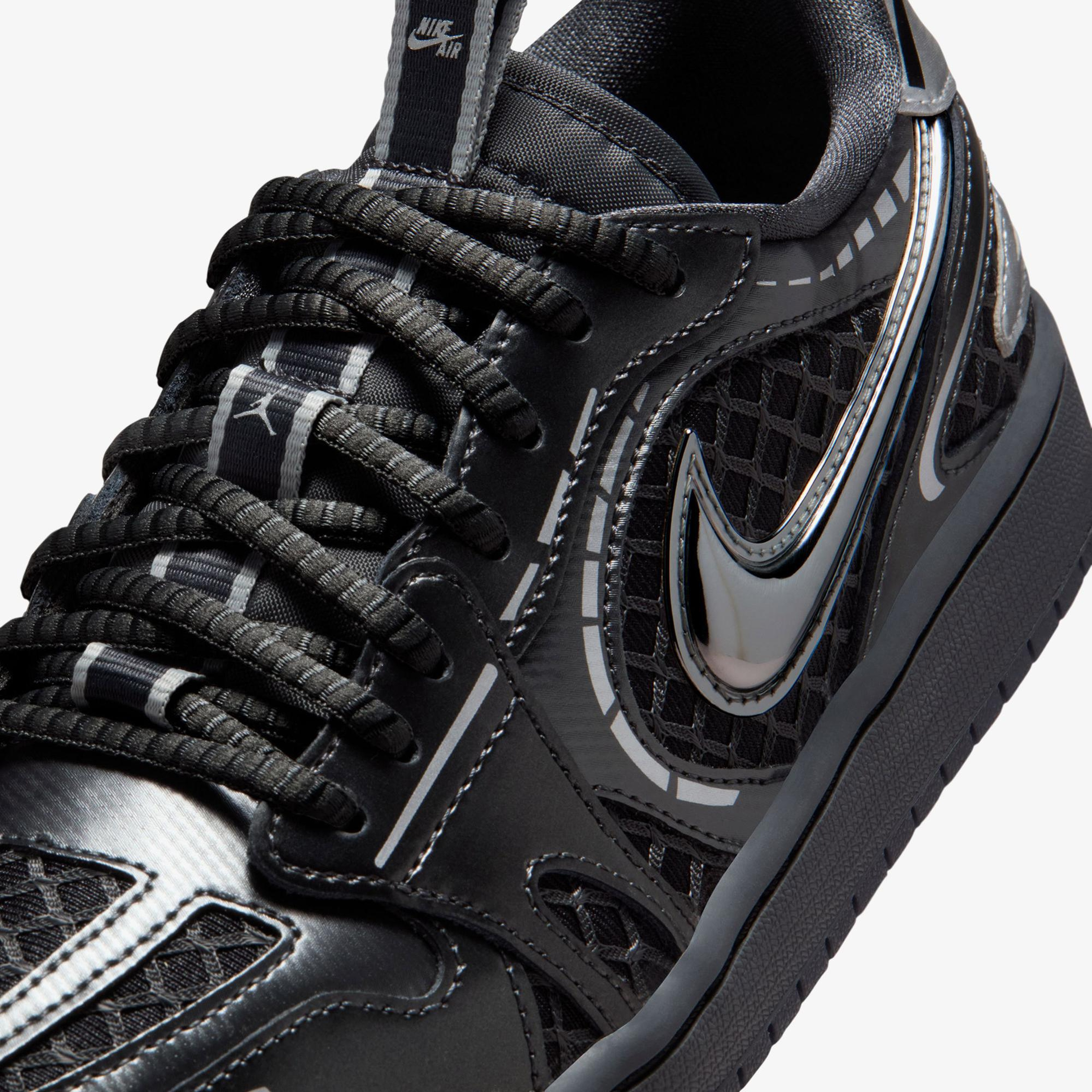 Jordan Air 1 Low Method of Make Kadın Siyah Spor Ayakkabı