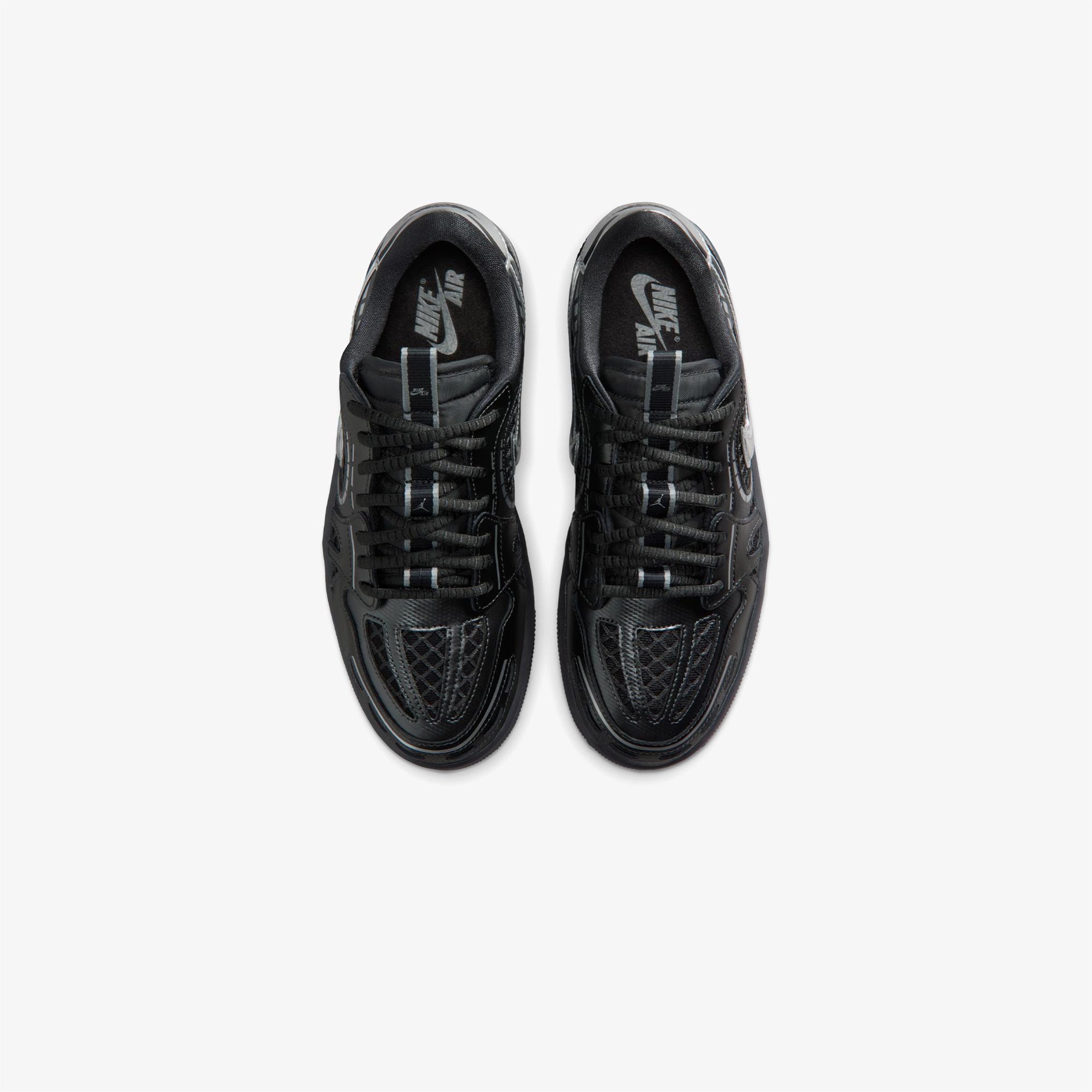 Jordan Air 1 Low Method of Make Kadın Siyah Spor Ayakkabı