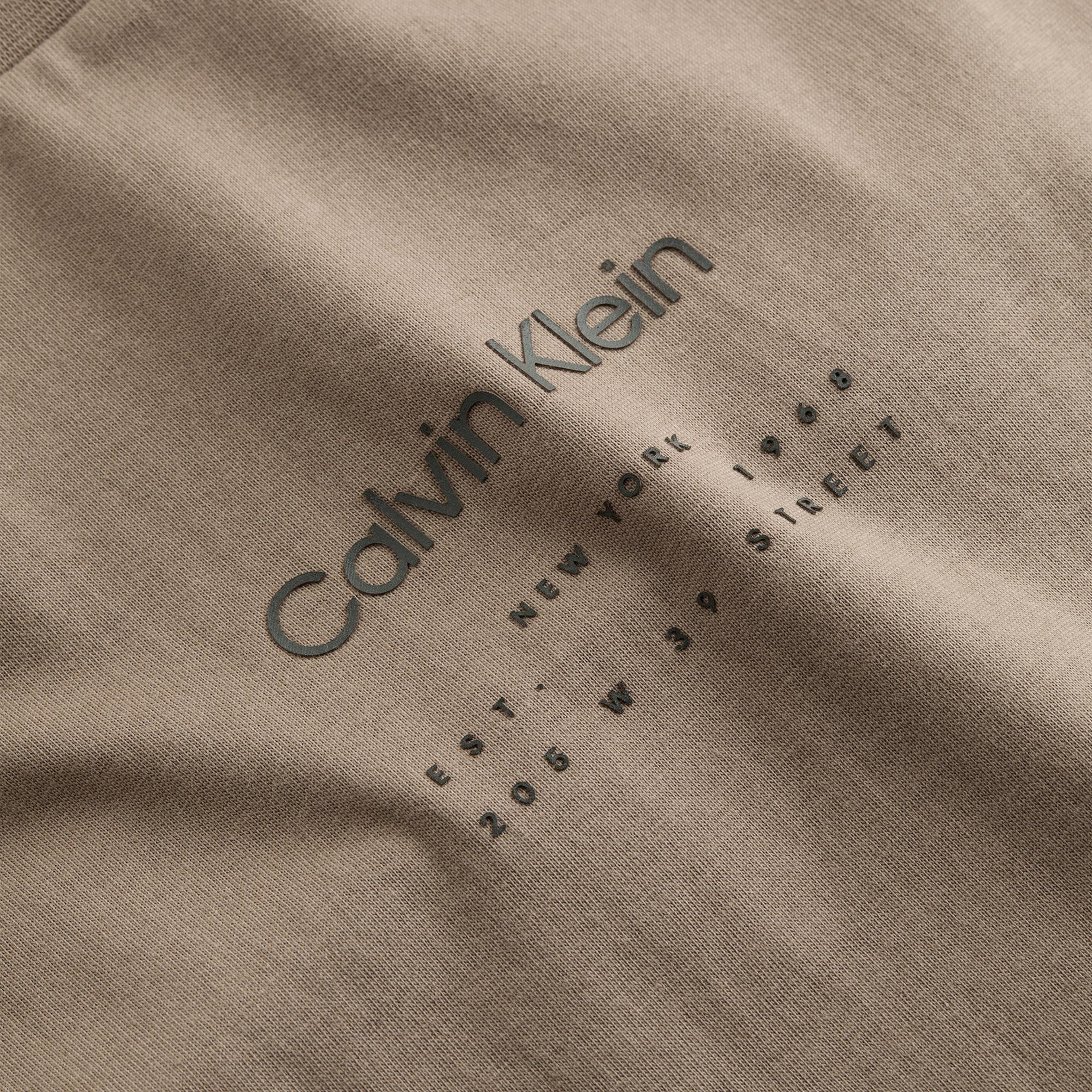 Calvin Klein Erkek Gri T-Shirt